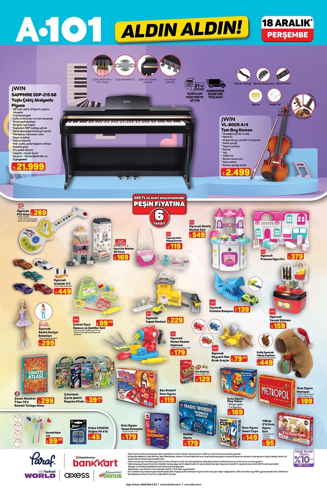 A101 18 Aralık 2025 Kataloğu