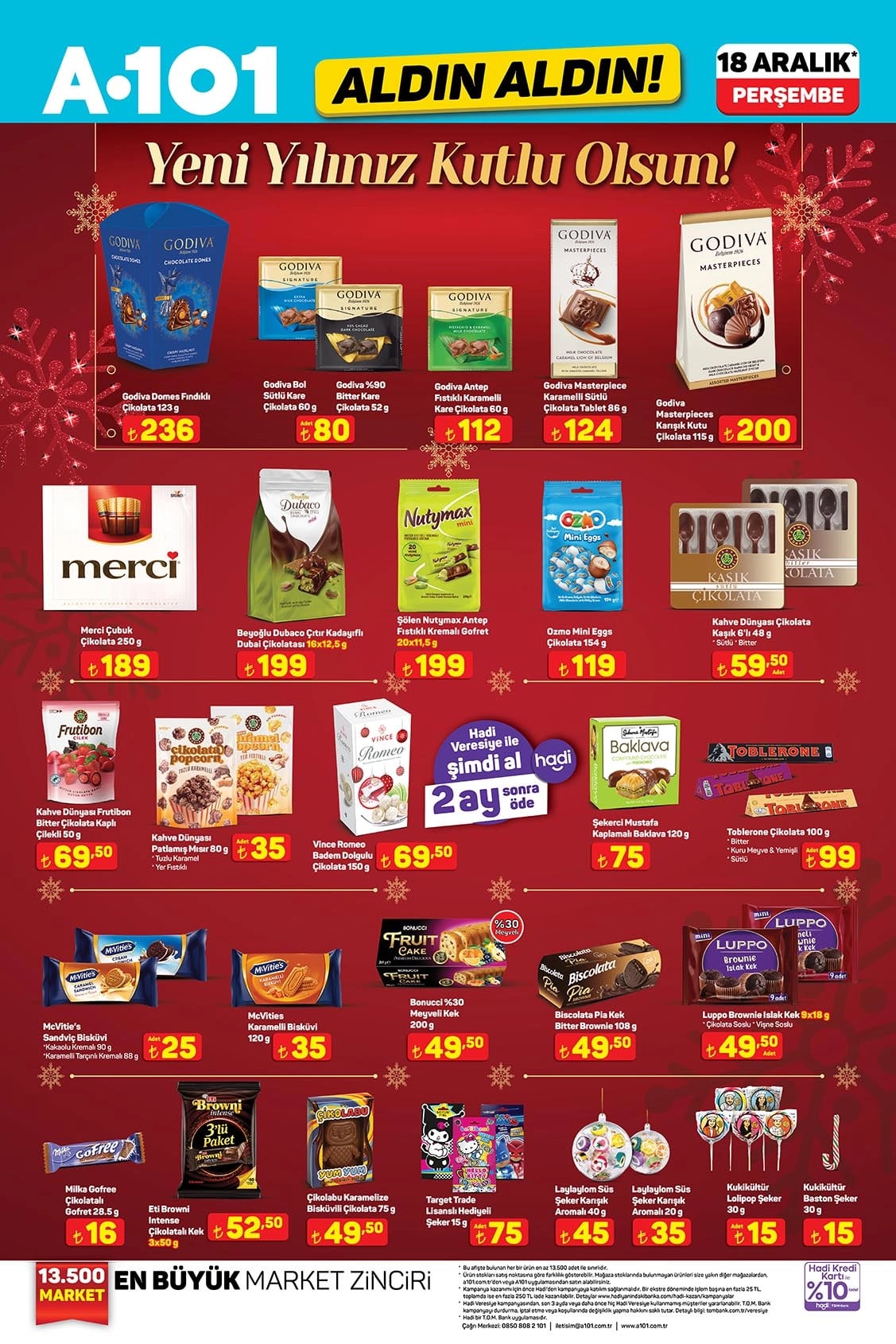 A101 18 Aralık 2025 Kataloğu