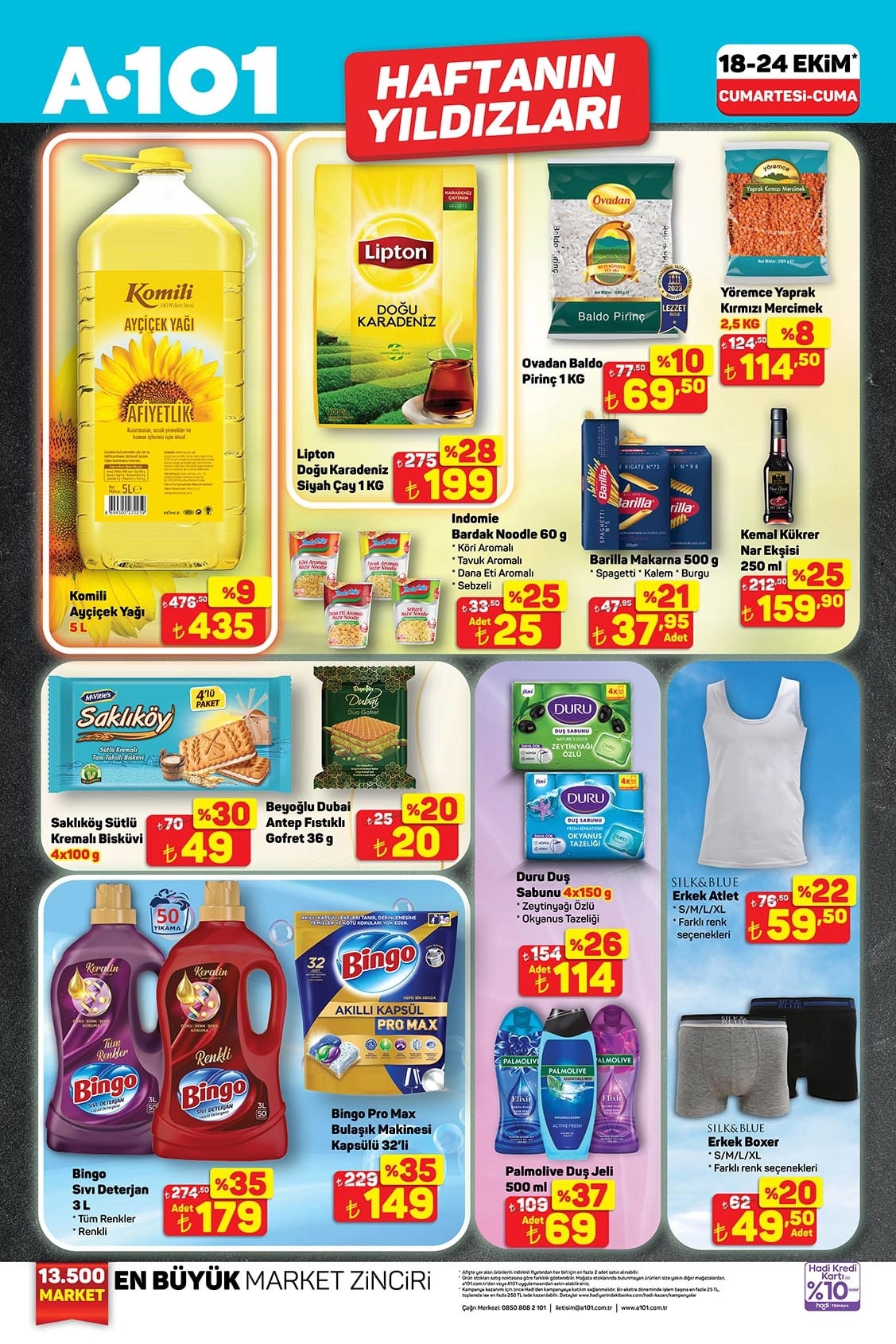 A101 18 Ekim 2025 Aktüel Ürünler Kataloğu