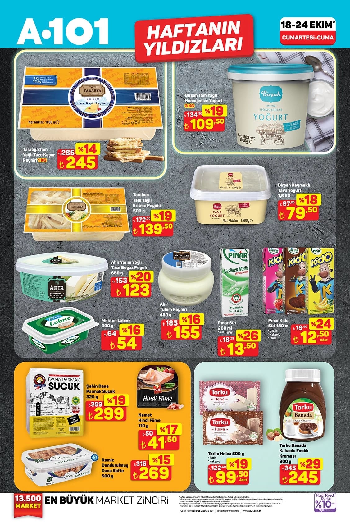 A101 18 Ekim 2025 Aktüel Ürünler Kataloğu