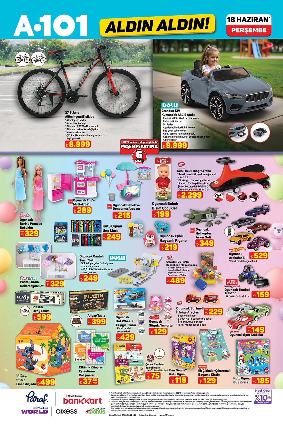 A101 18 Haziran 2026 Kataloğu