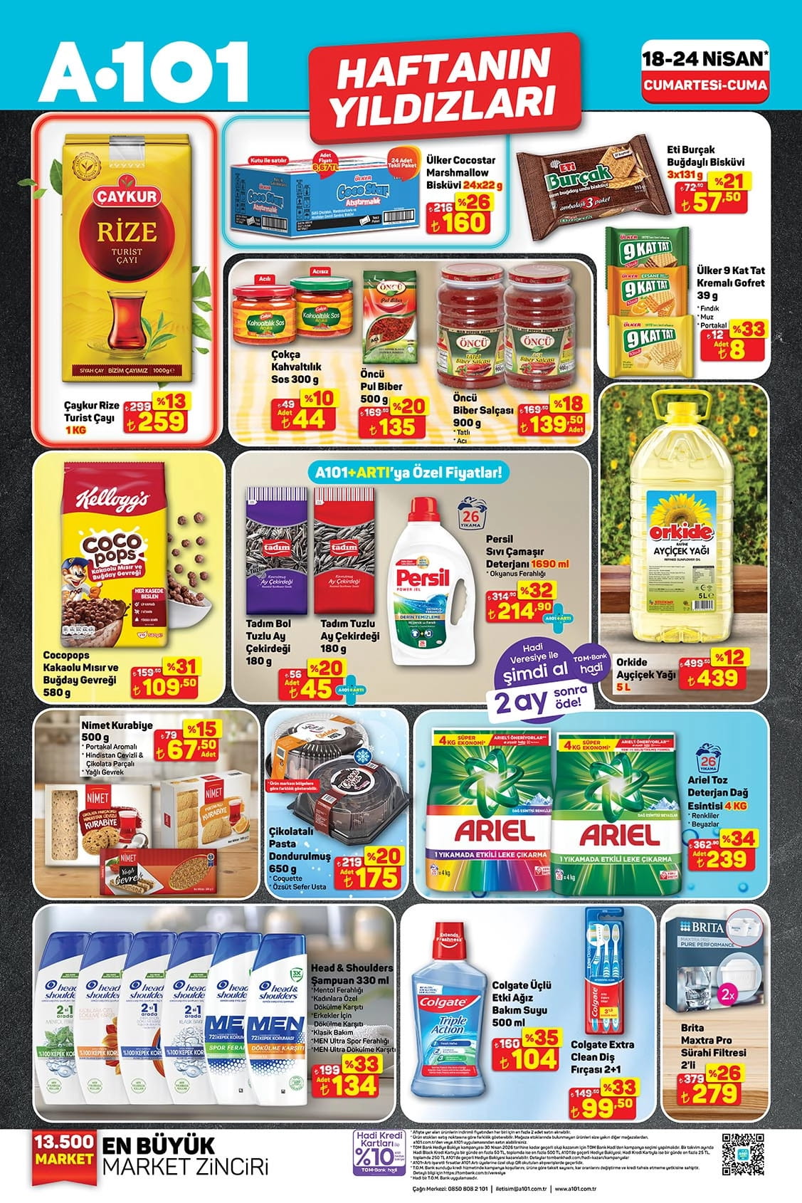 A101 18 Nisan 2026 Aktüel Ürünler Kataloğu