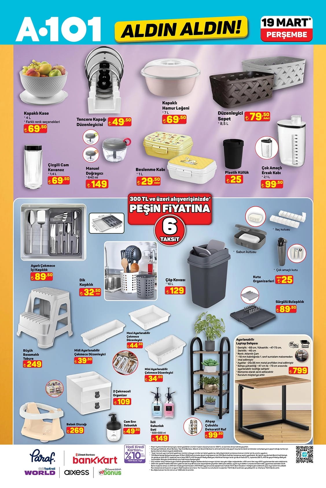 A101 19 Mart 2026 Kataloğu
