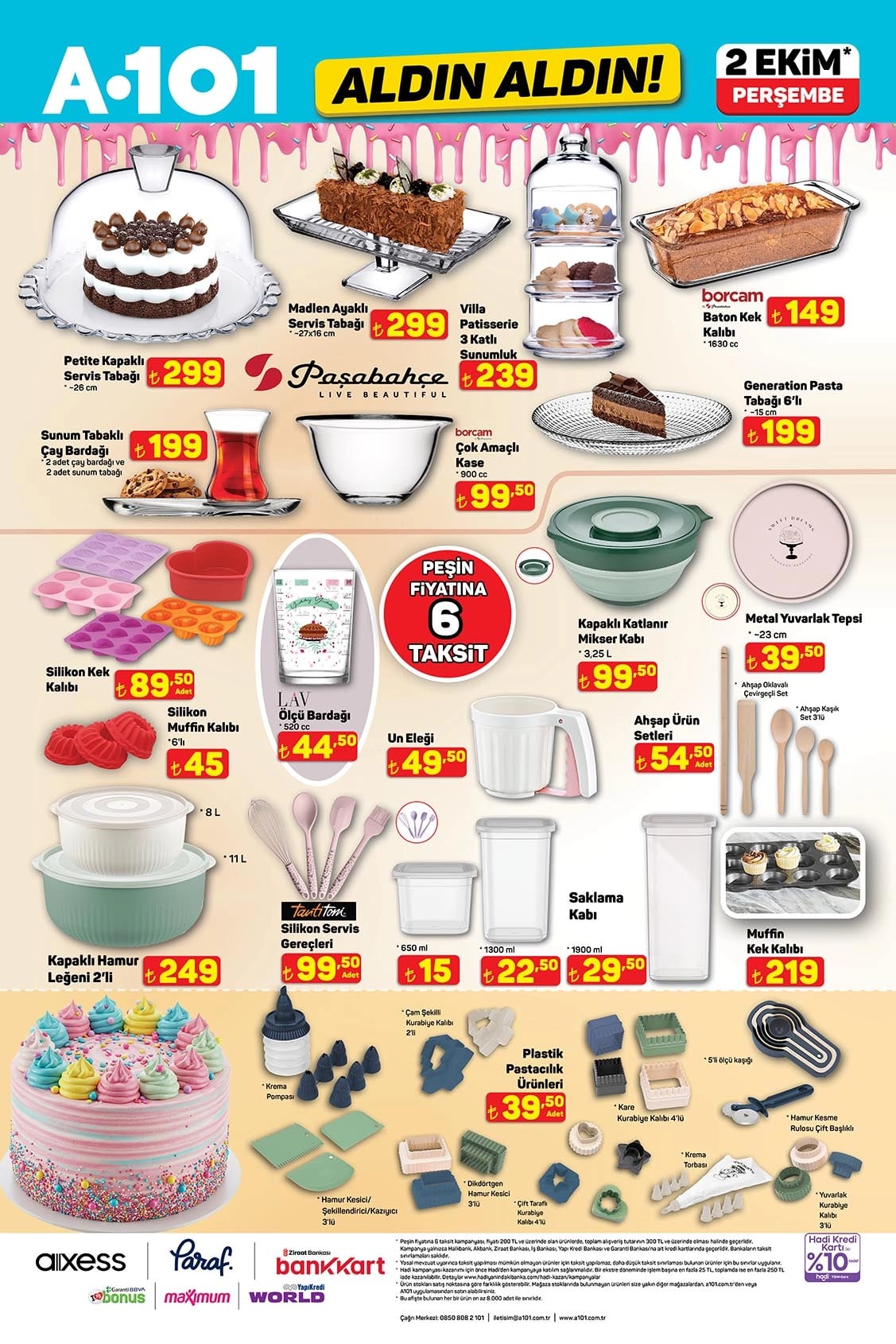 A101 2 Ekim 2025 Kataloğu