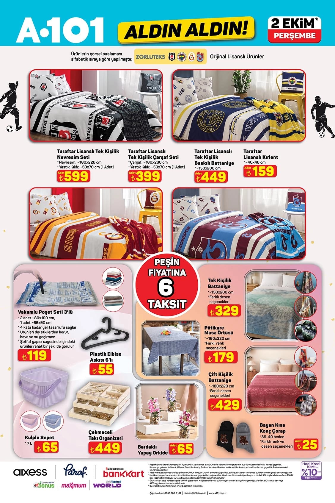 A101 2 Ekim 2025 Kataloğu