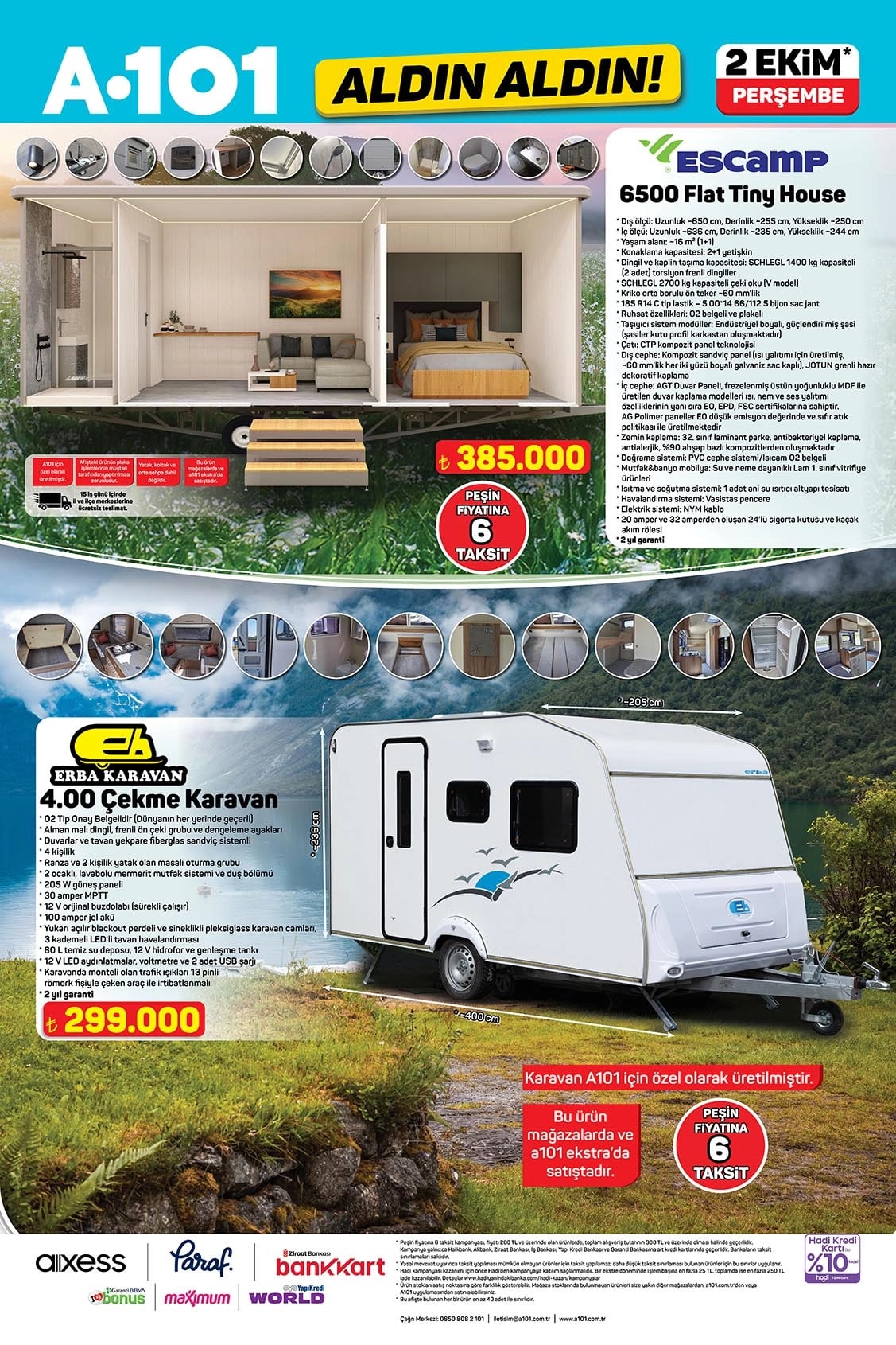 A101 2 Ekim 2025 Kataloğu