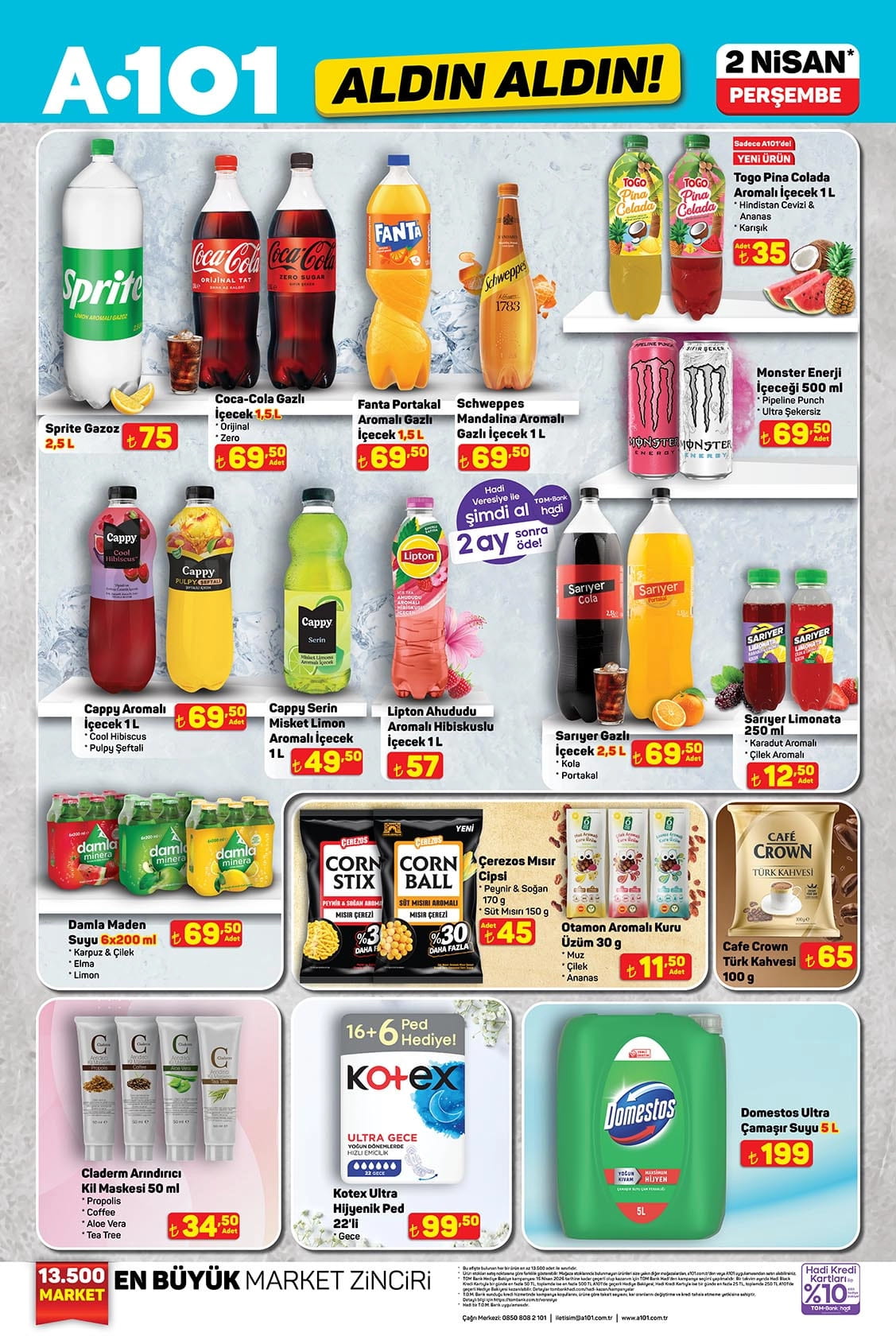 A101 2 Nisan 2026 Kataloğu