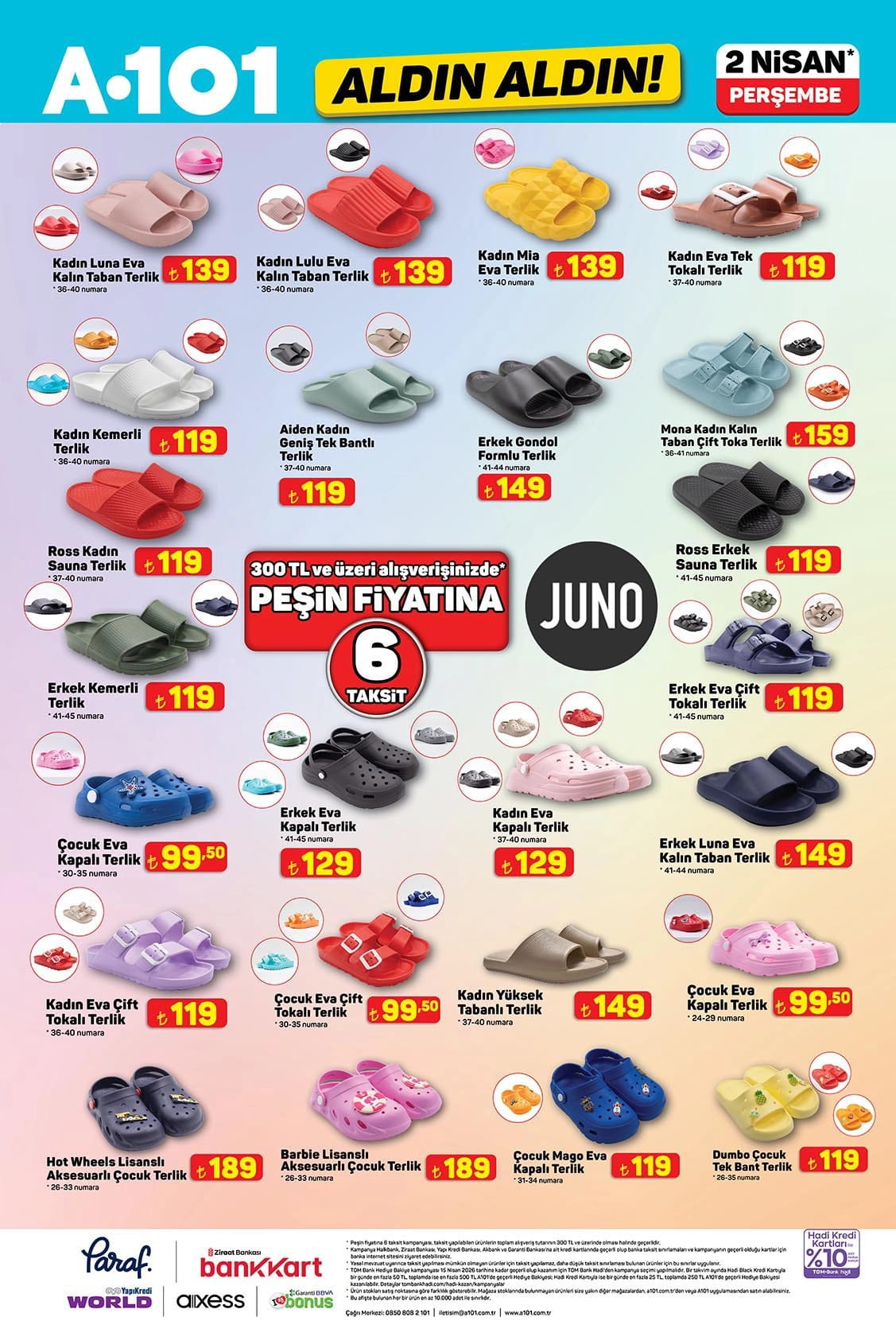 A101 2 Nisan 2026 Kataloğu