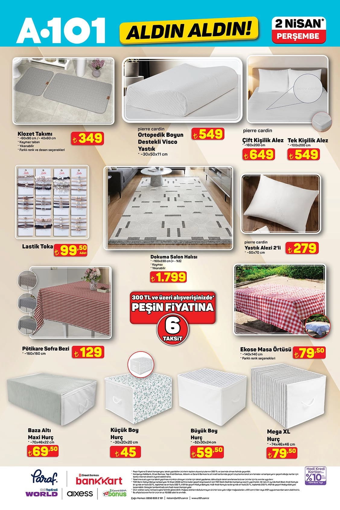 A101 2 Nisan 2026 Kataloğu