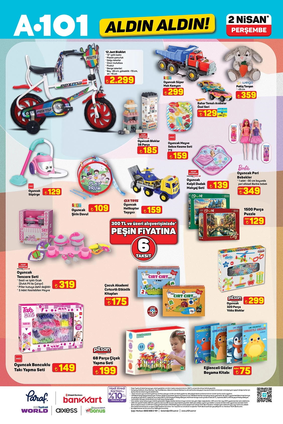 A101 2 Nisan 2026 Kataloğu