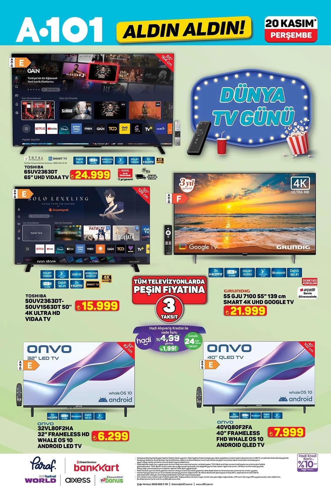A101 20 Kasım 2025 Aktüel Ürünler Kataloğu