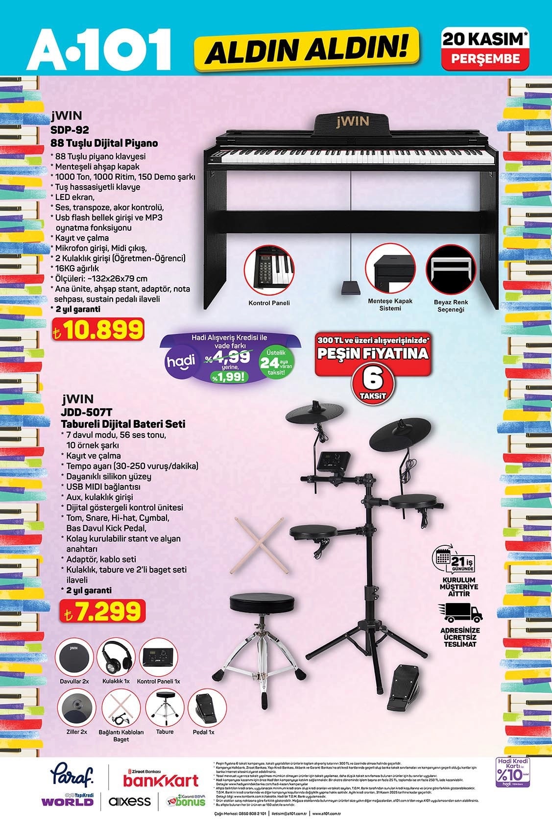 A101 20 Kasım 2025 Kataloğu