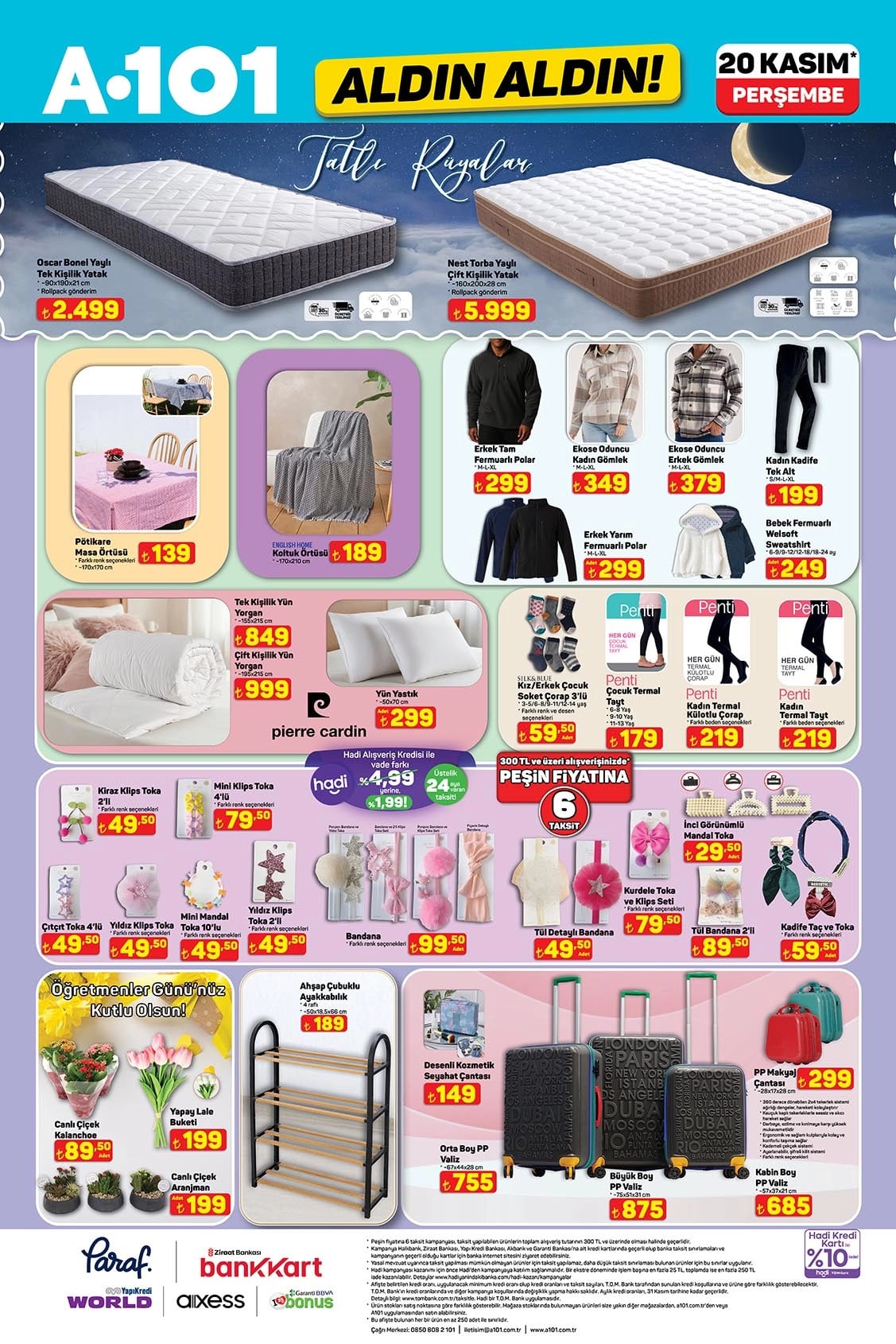 A101 20 Kasım 2025 Kataloğu