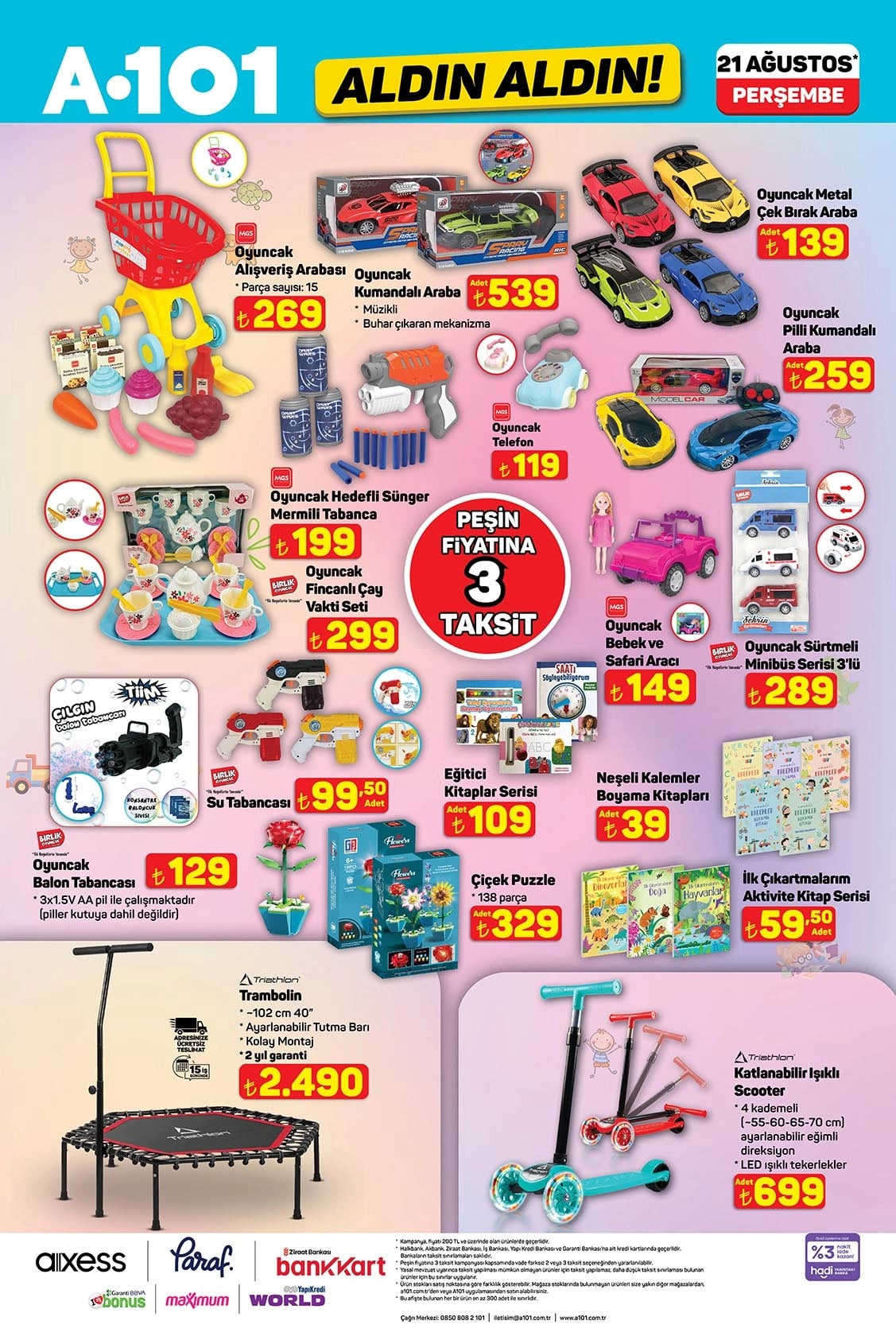 A101 21 Ağustos 2025 Kataloğu
