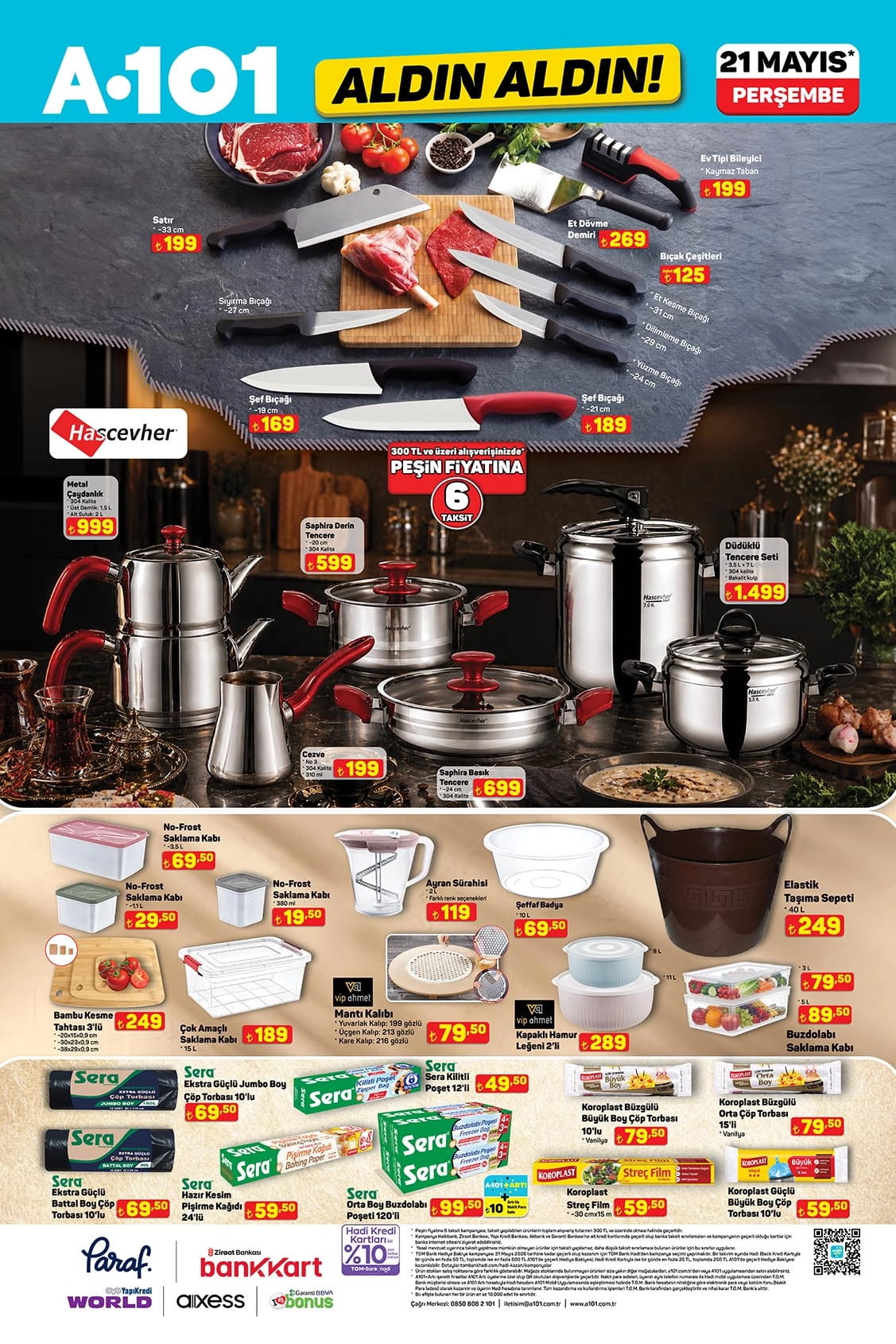 A101 21 Mayıs 2026 Kataloğu