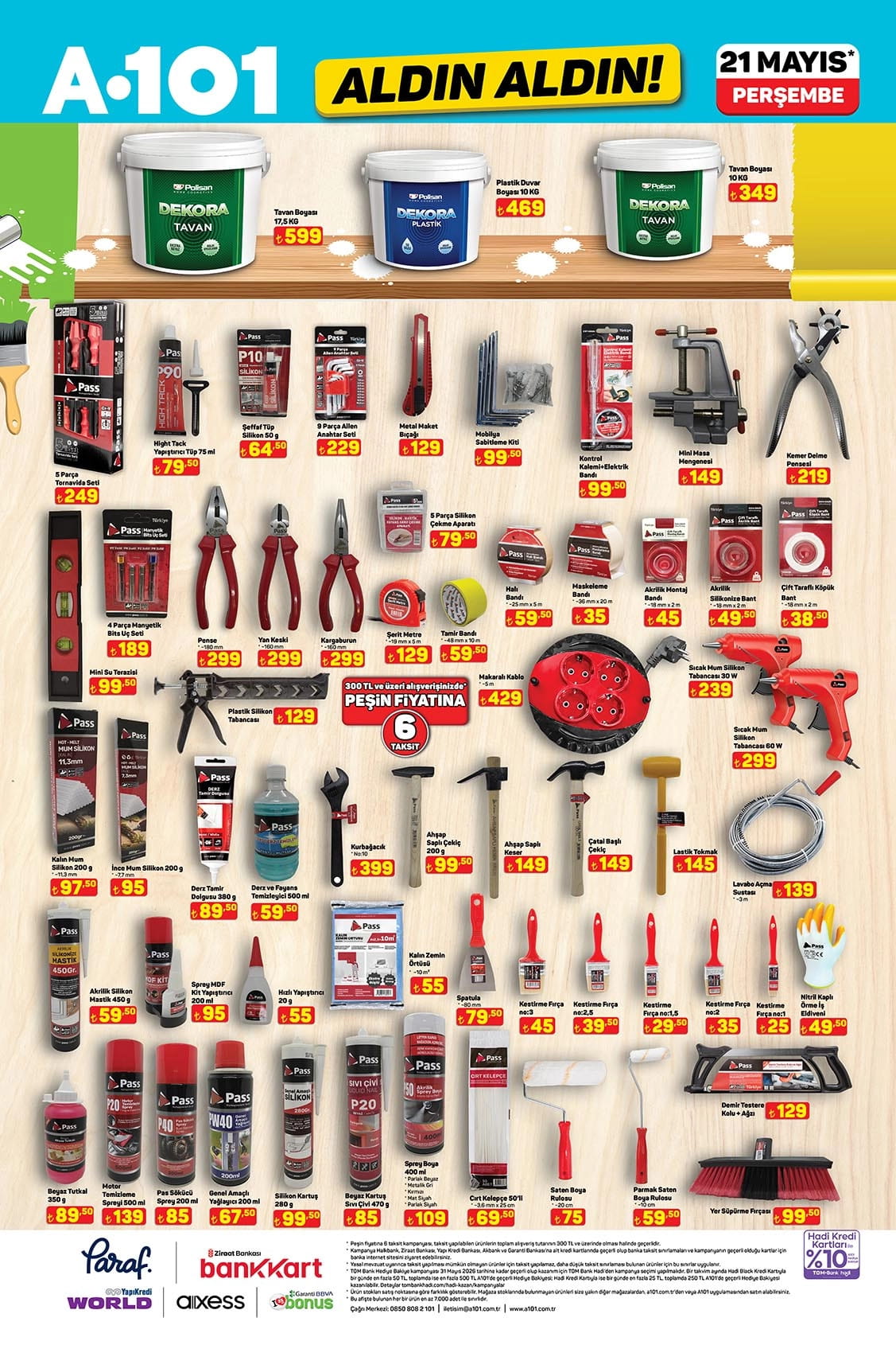 A101 21 Mayıs 2026 Kataloğu