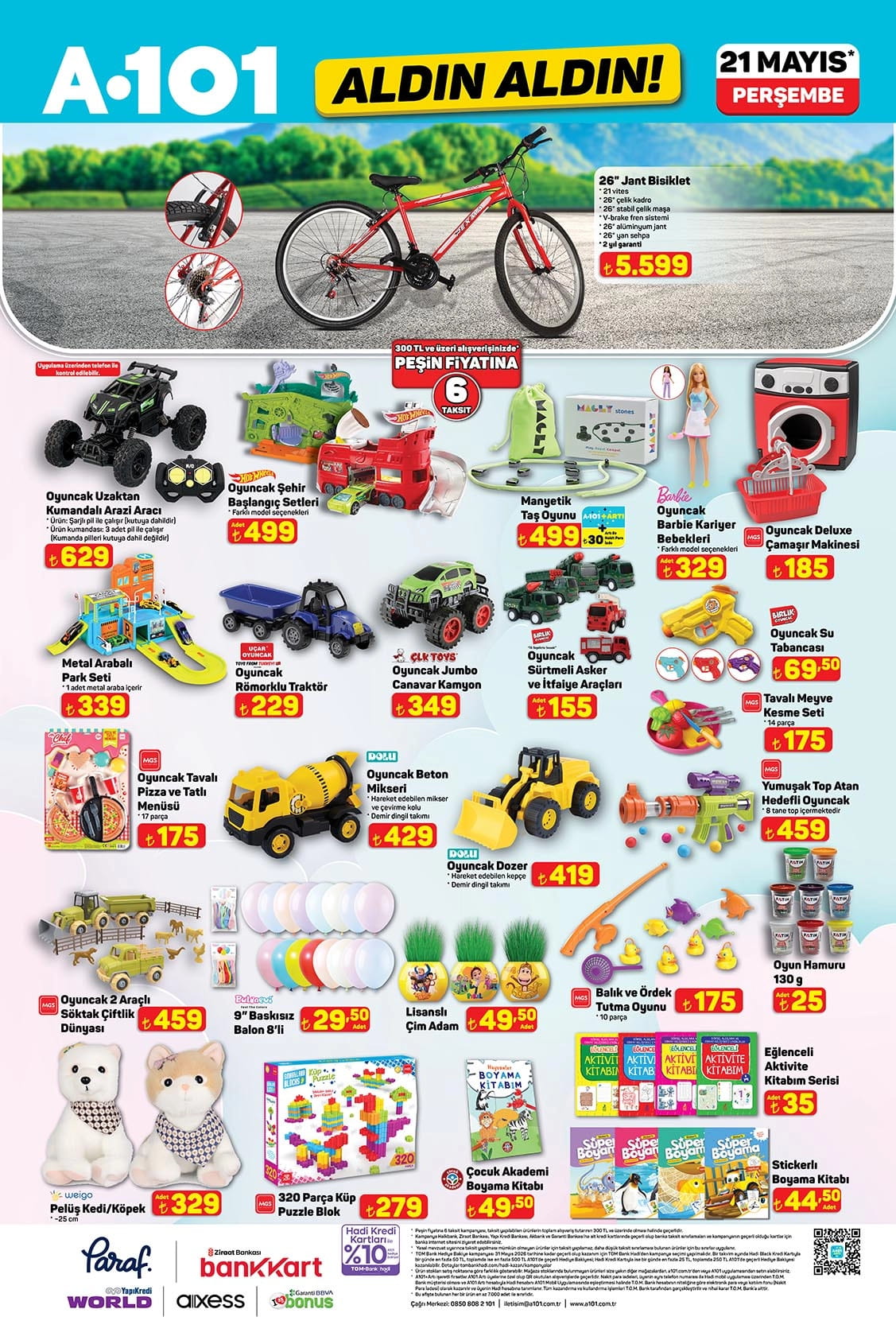 A101 21 Mayıs 2026 Kataloğu