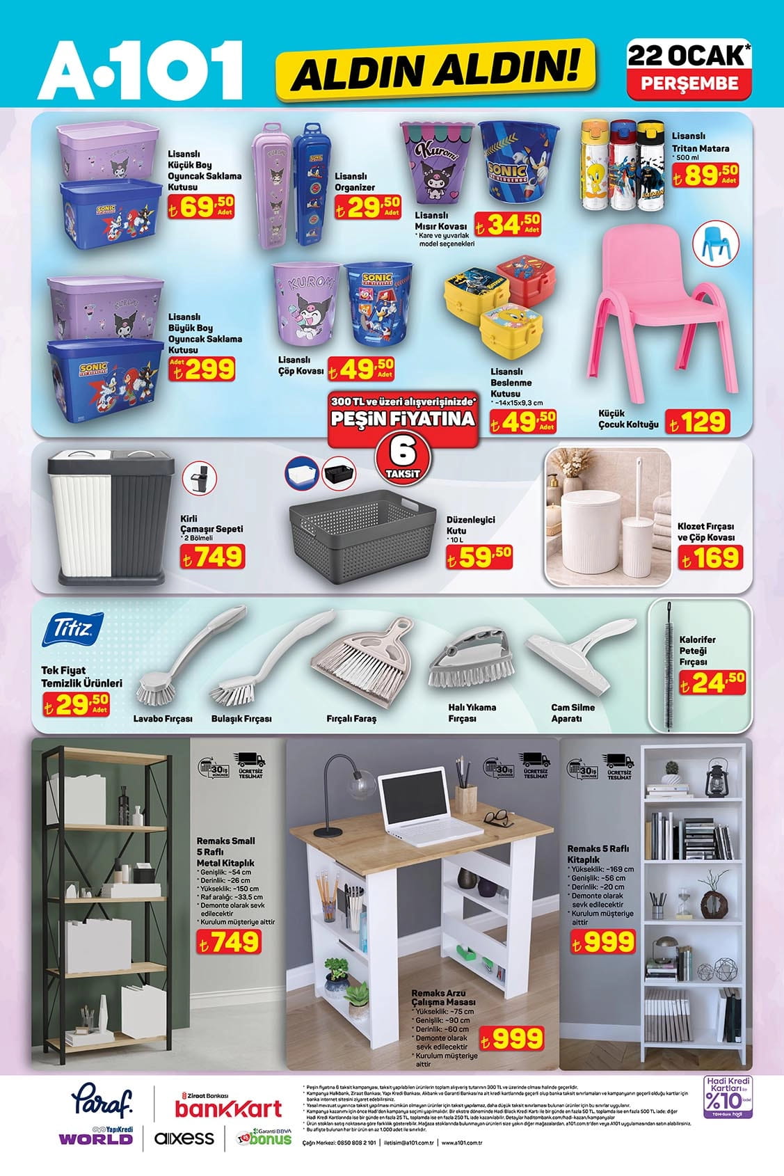 A101 22 Ocak 2026 Kataloğu