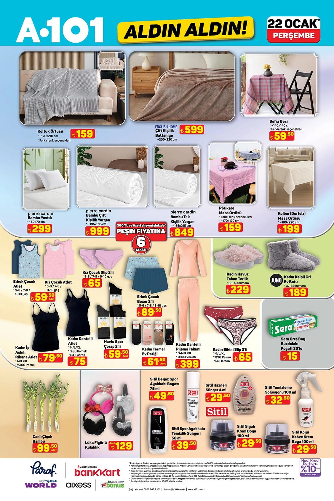 A101 22 Ocak 2026 Kataloğu