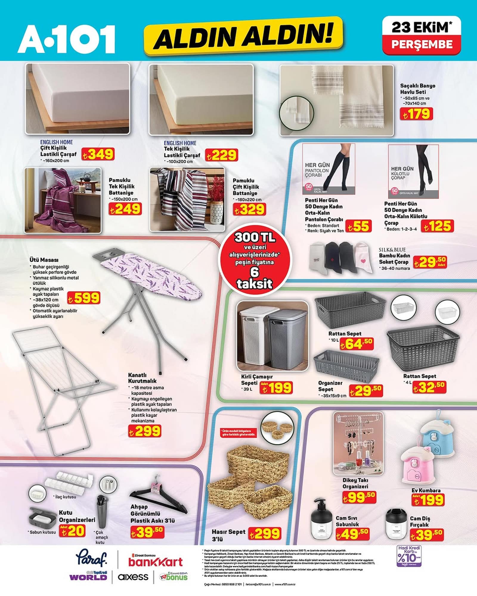 A101 23 Ekim 2025 Kataloğu
