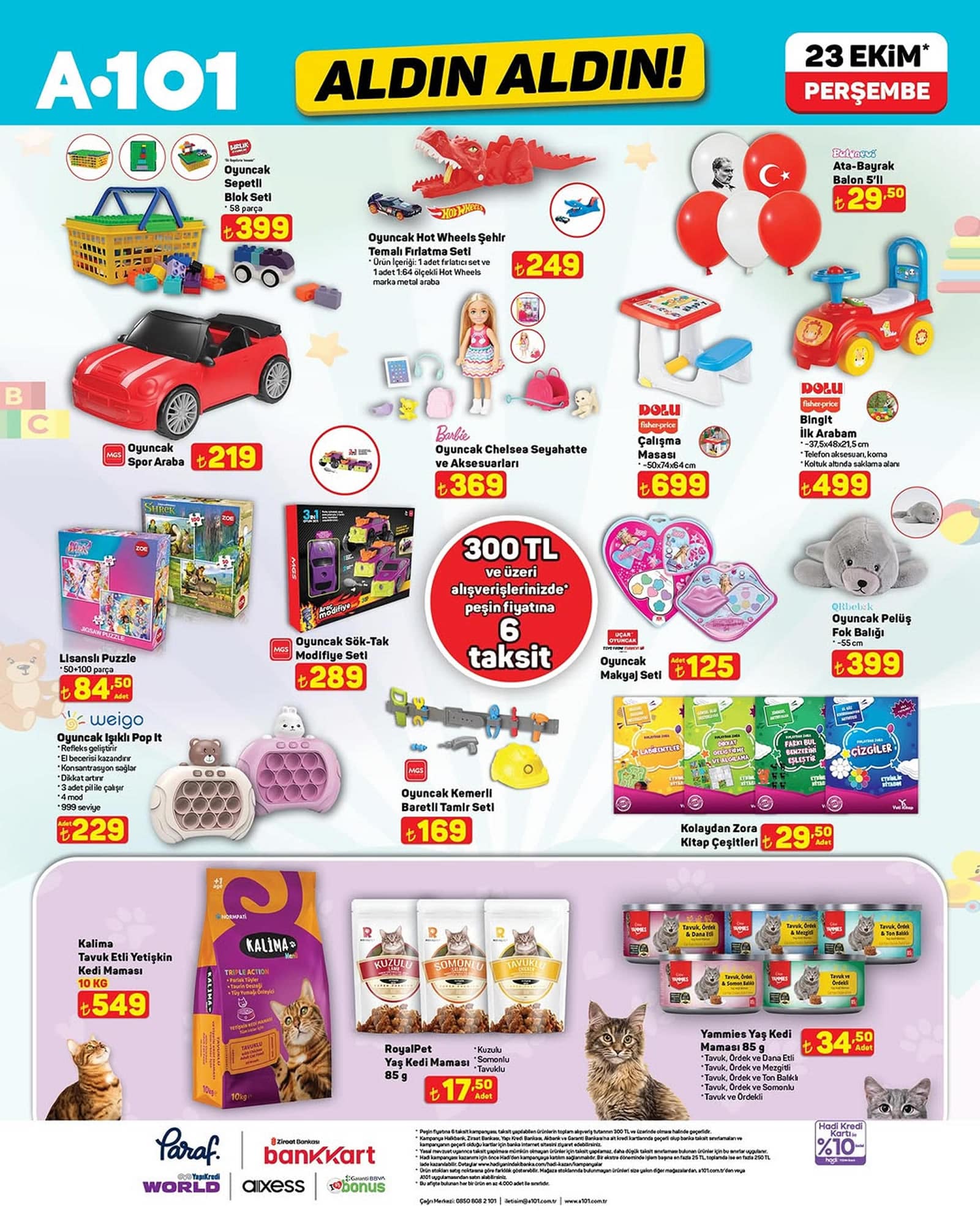 A101 23 Ekim 2025 Kataloğu