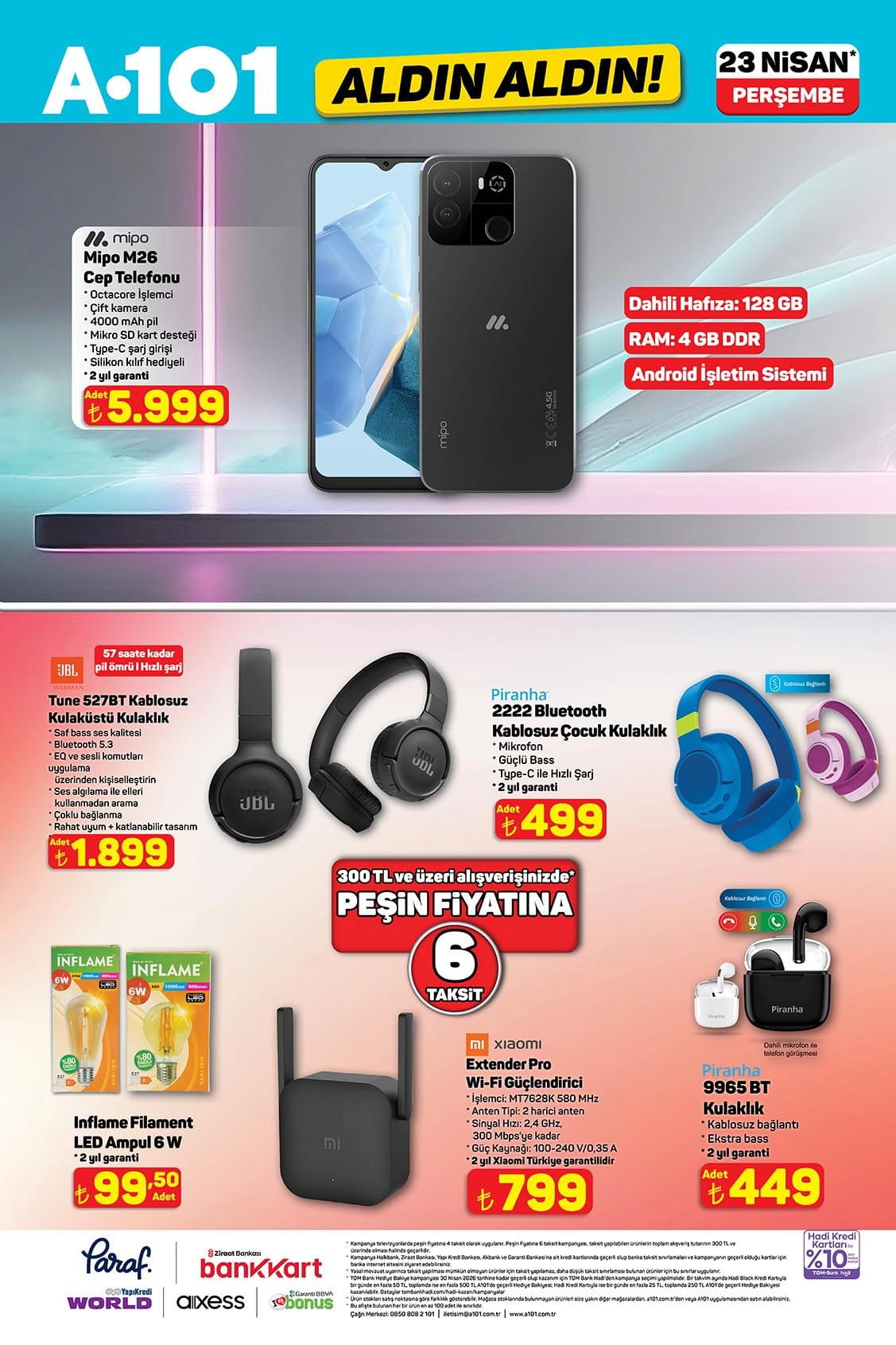 A101 23 Nisan 2026 Kataloğu