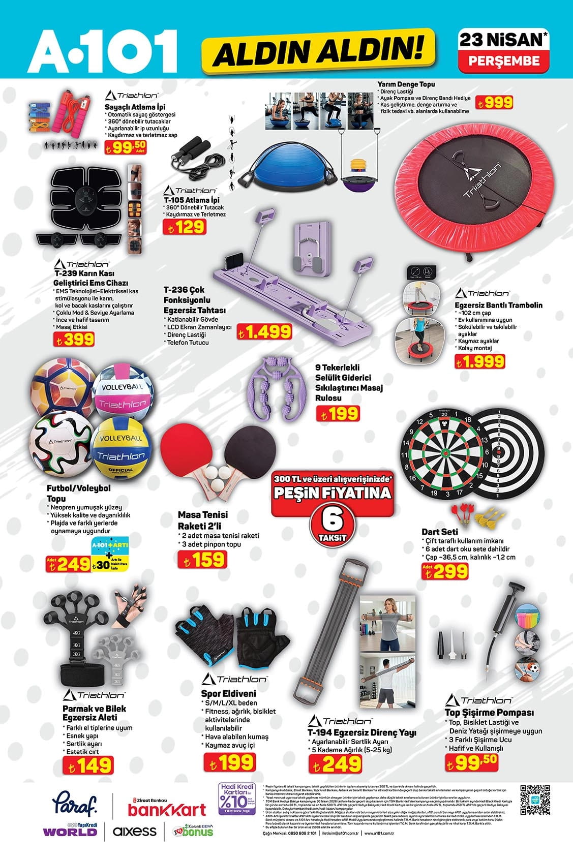 A101 23 Nisan 2026 Kataloğu