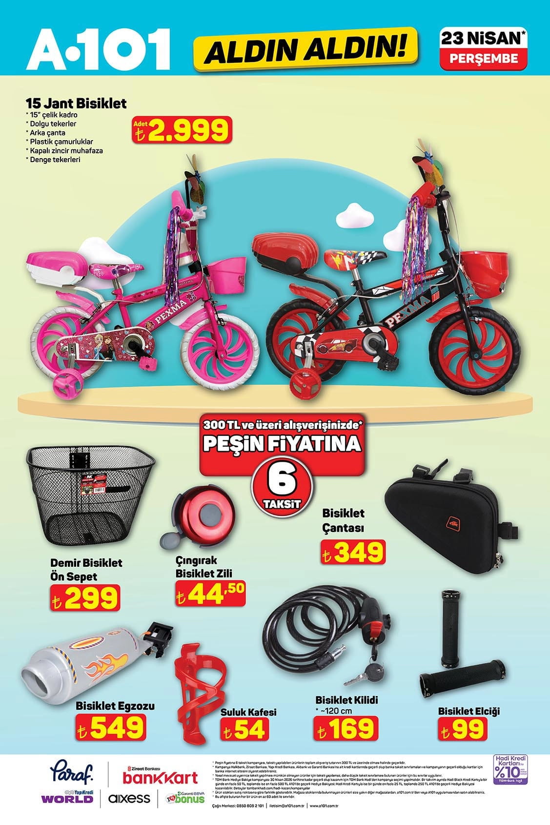 A101 23 Nisan 2026 Kataloğu