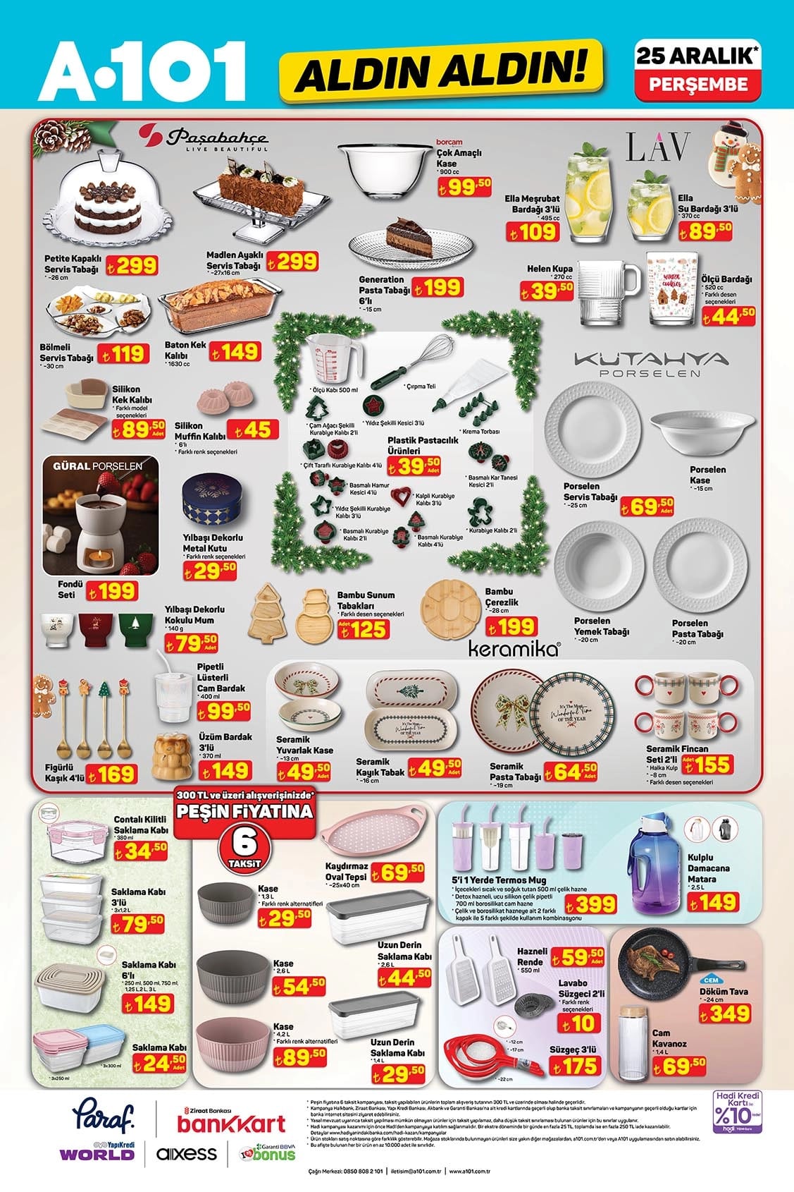 A101 25 Aralık 2025 Kataloğu