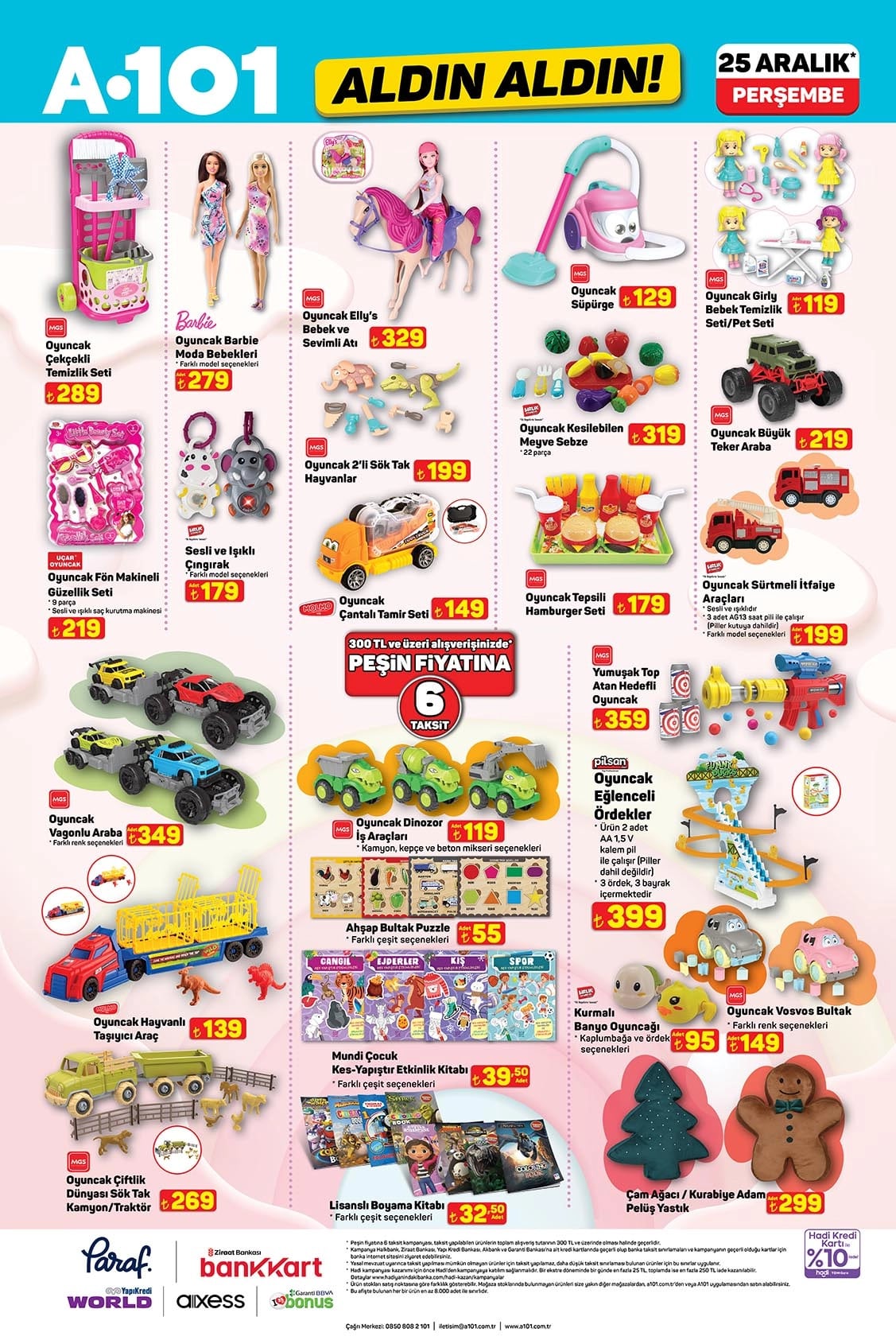 A101 25 Aralık 2025 Kataloğu