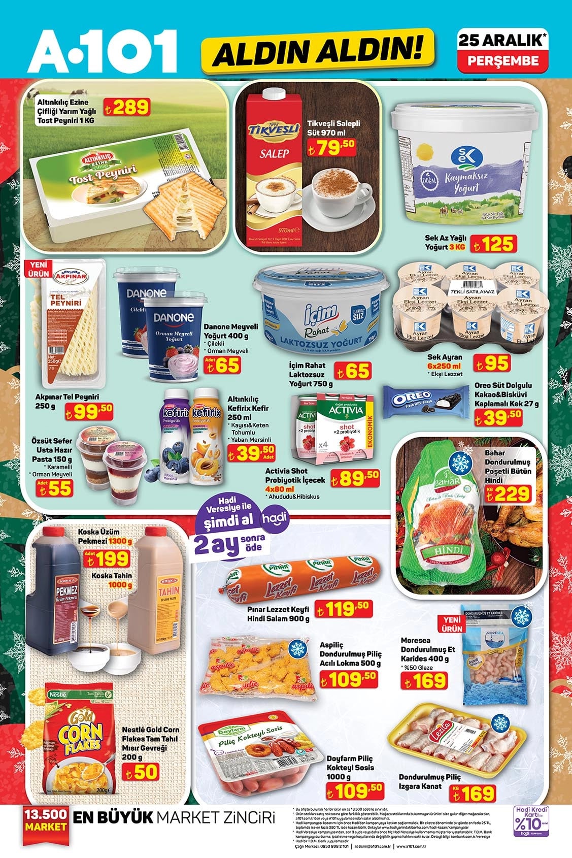 A101 25 Aralık 2025 Kataloğu