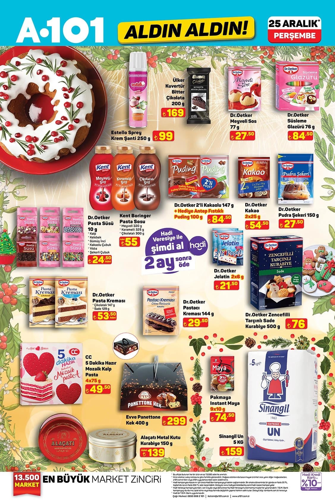 A101 25 Aralık 2025 Kataloğu