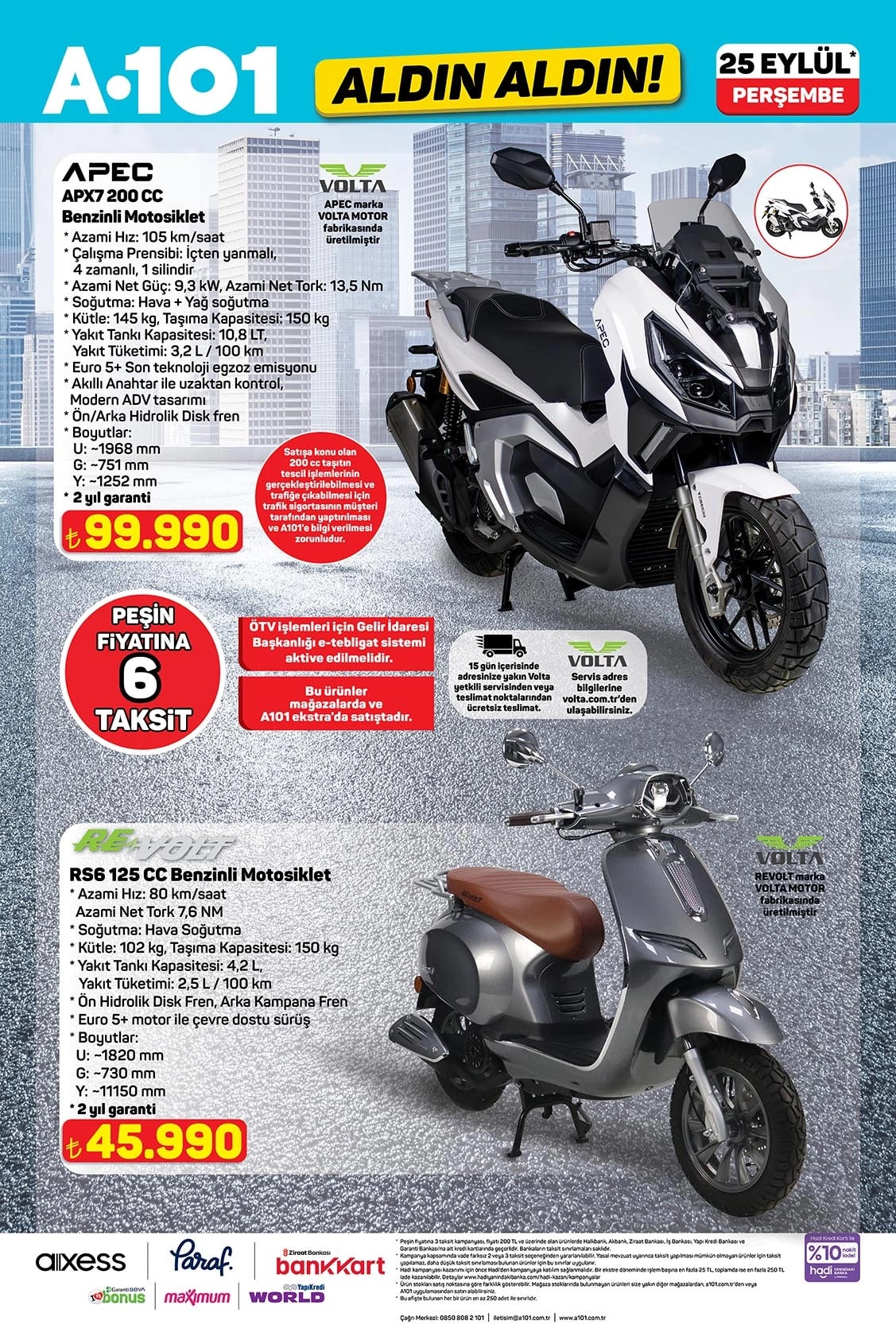 A101 25 Eylül 2025 Kataloğu