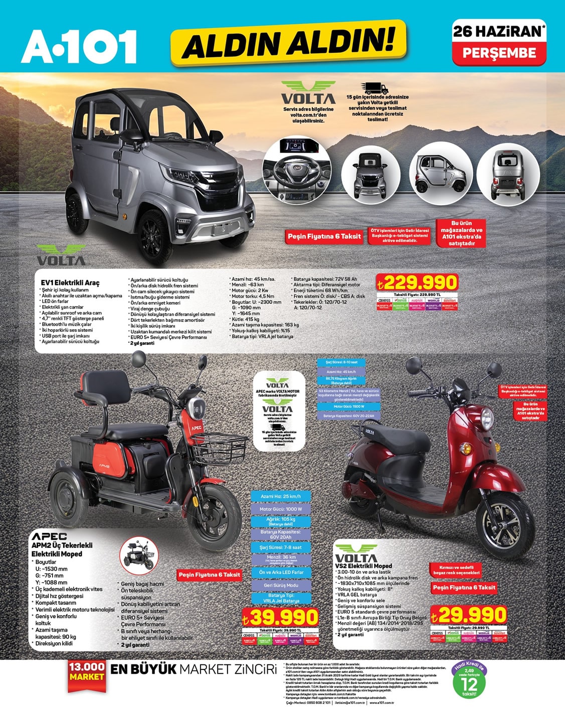 A101 26 Haziran 2025 Kataloğu