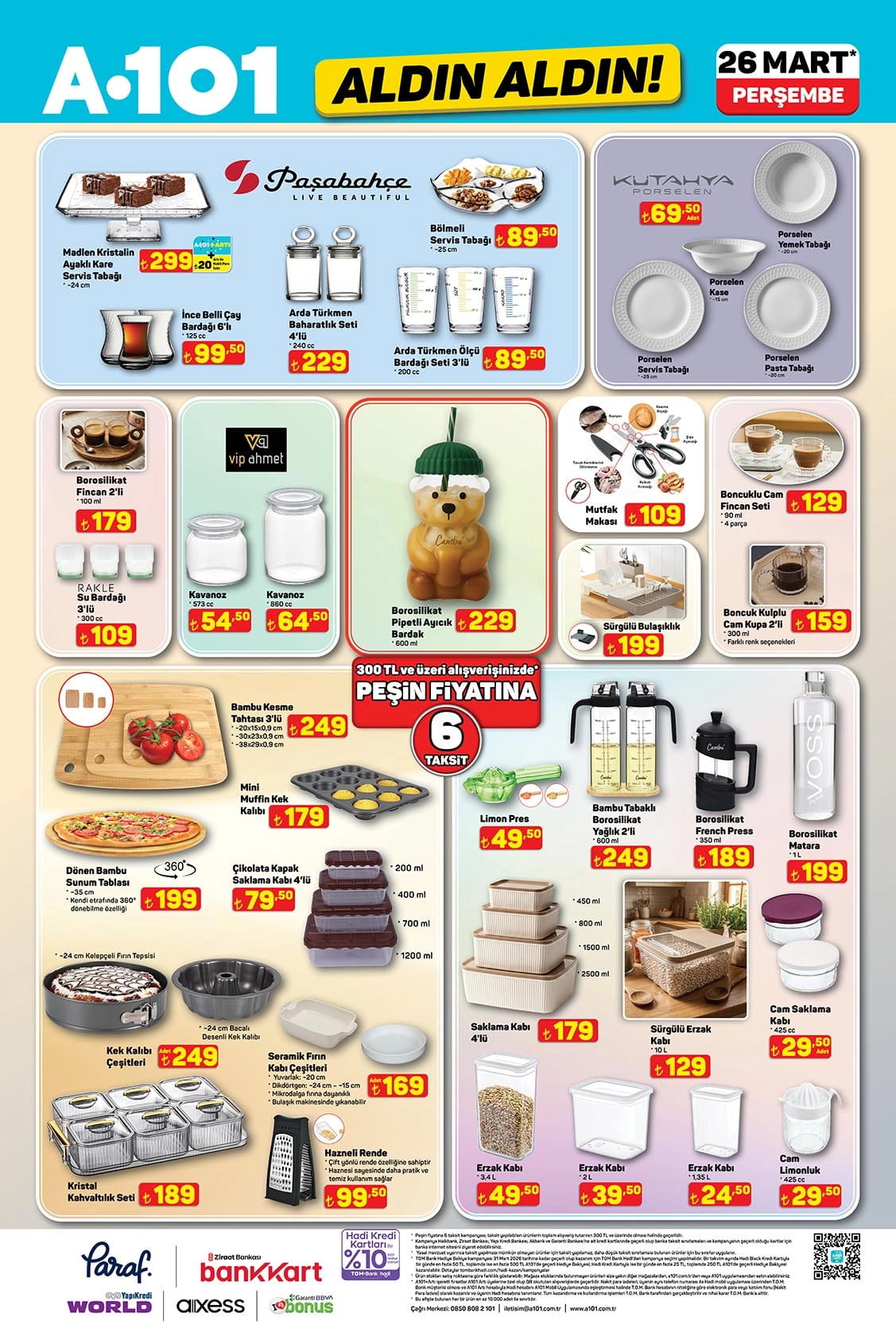 A101 26 Mart 2026 Kataloğu