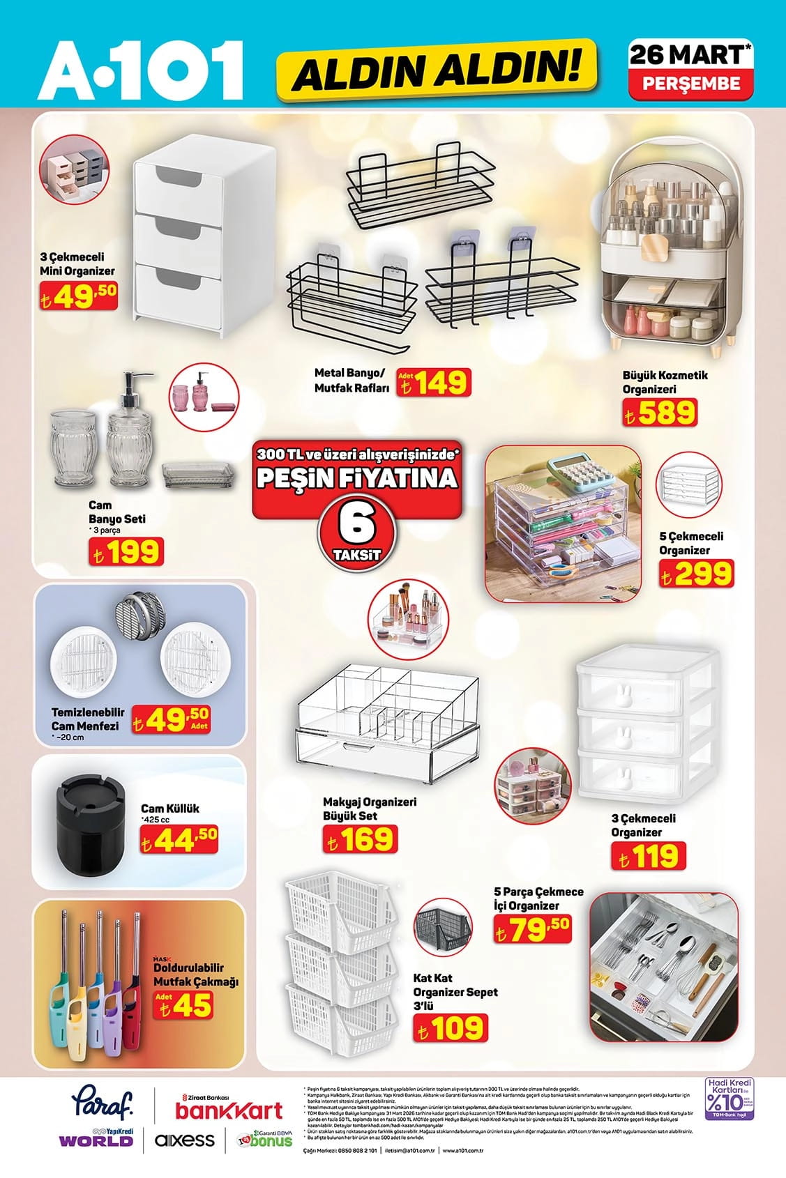 A101 26 Mart 2026 Kataloğu