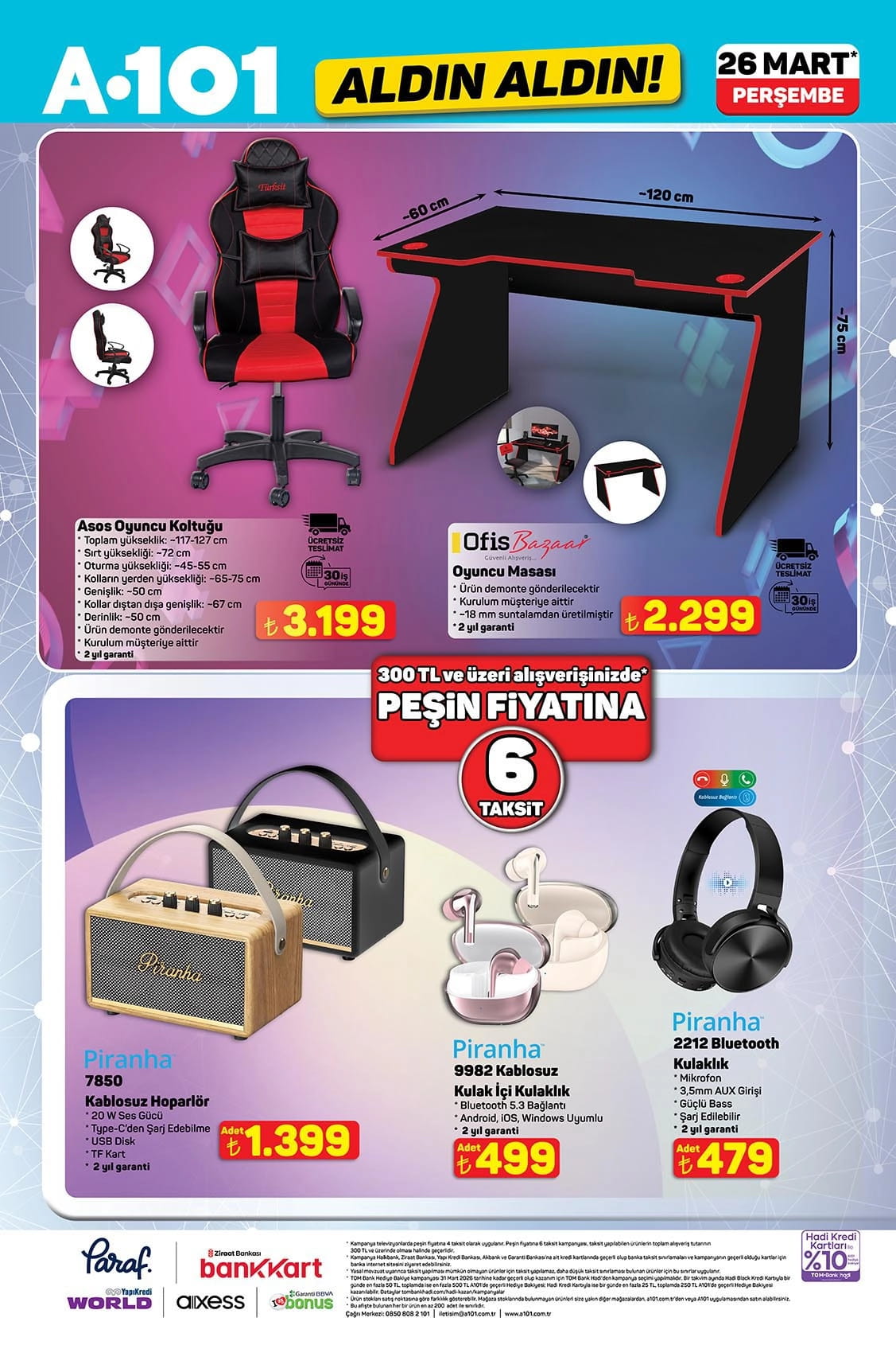 A101 26 Mart 2026 Kataloğu