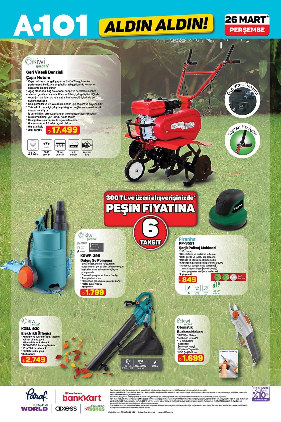 A101 26 Mart 2026 Kataloğu