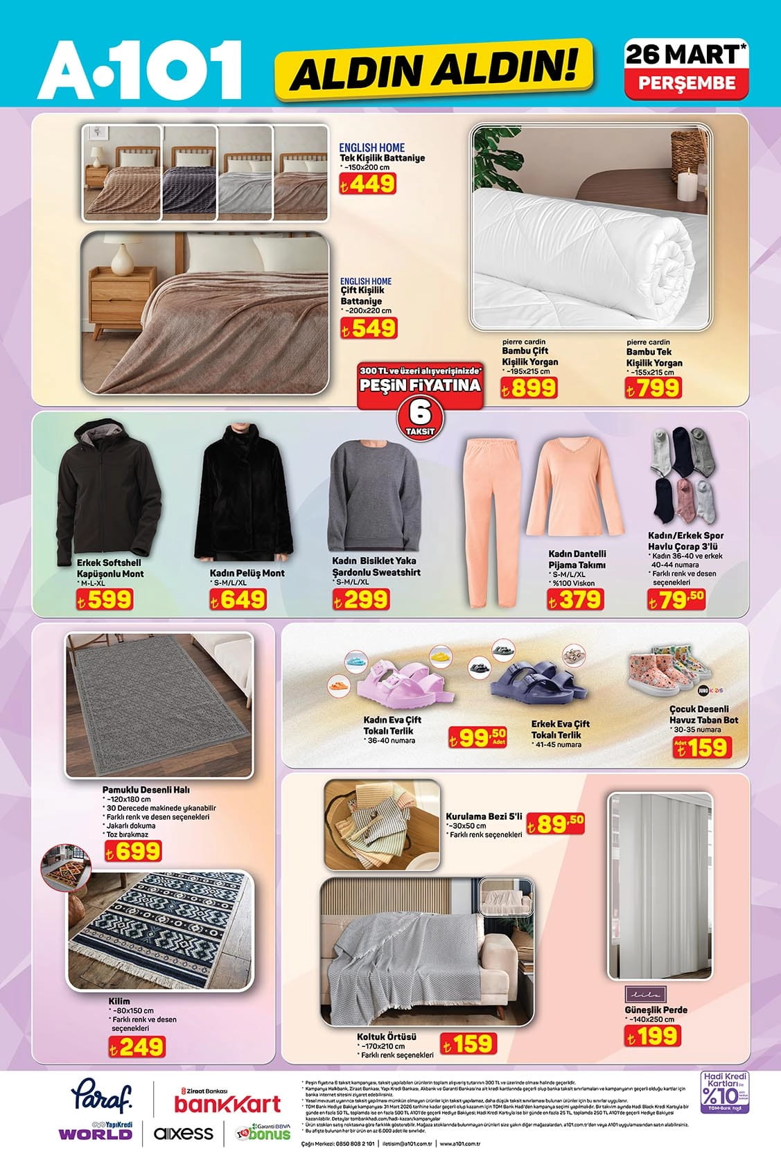 A101 26 Mart 2026 Kataloğu