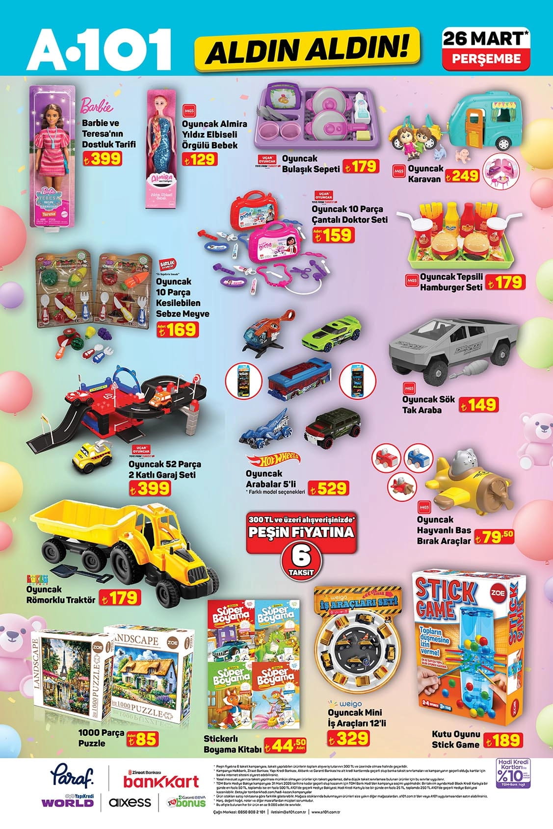 A101 26 Mart 2026 Kataloğu