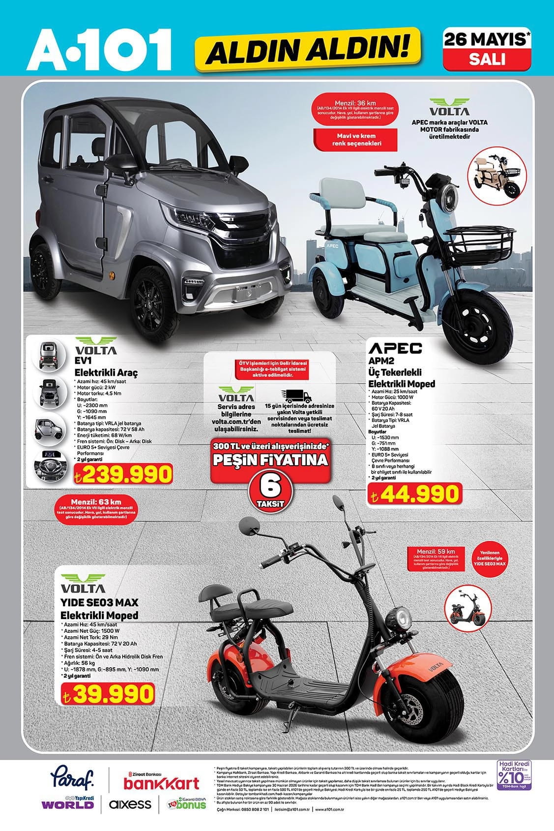 A101 26 Mayıs 2026 Kataloğu
