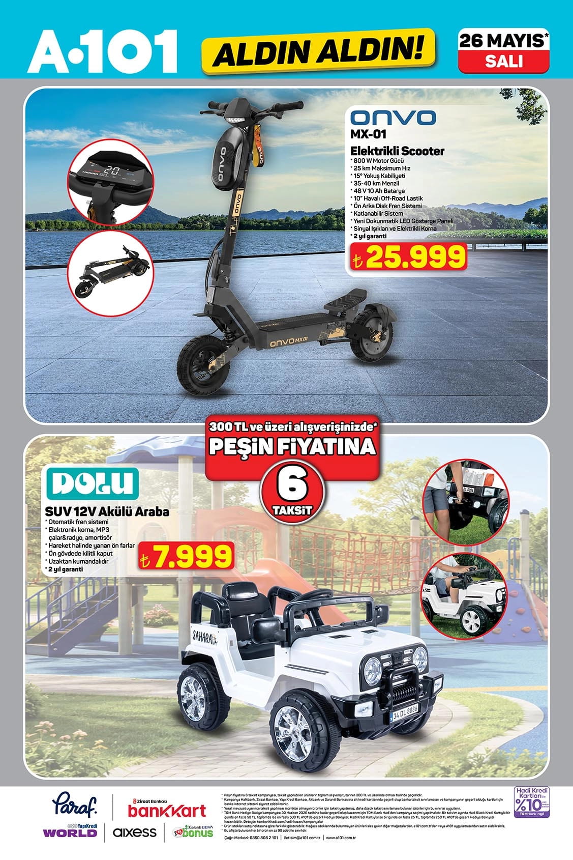 A101 26 Mayıs 2026 Kataloğu