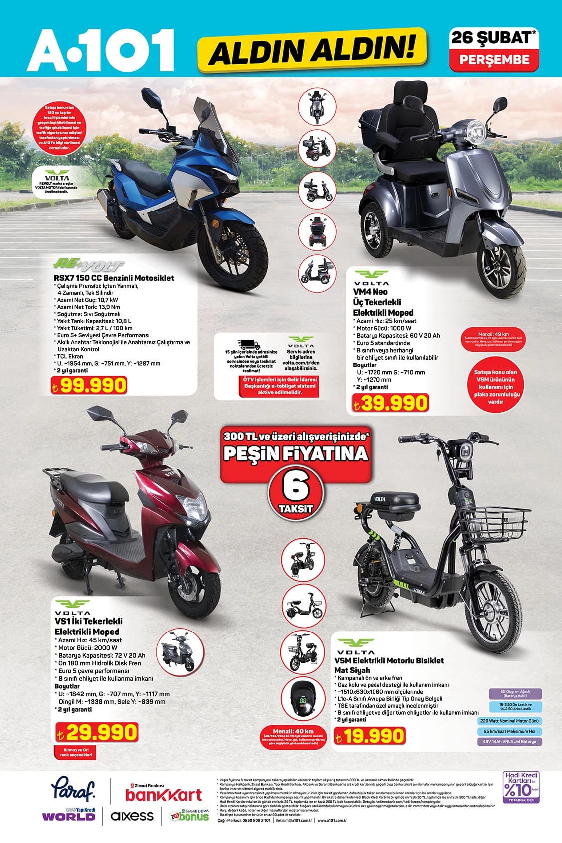 A101 26 Şubat 2026 Kataloğu