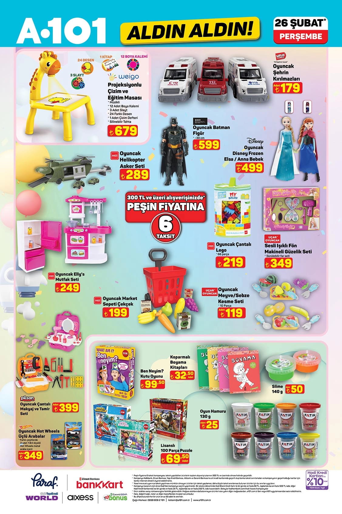 A101 26 Şubat 2026 Kataloğu