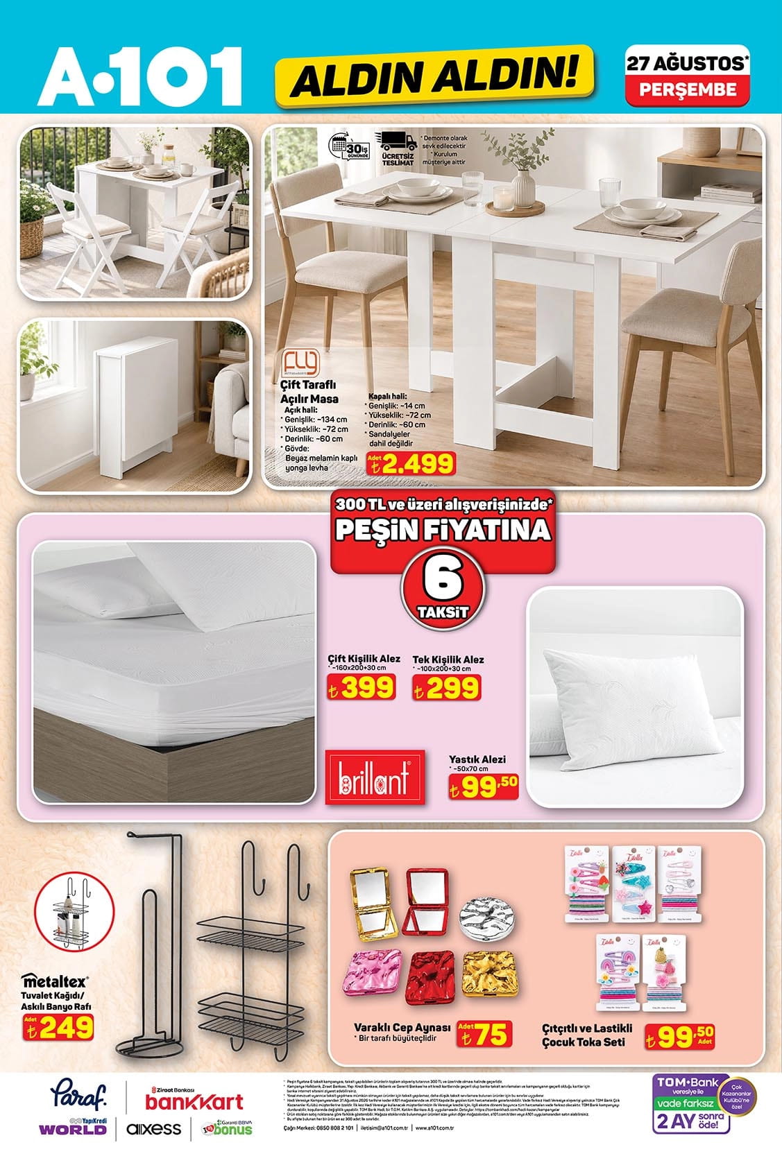 A101 27 Ağustos 2026 Kataloğu