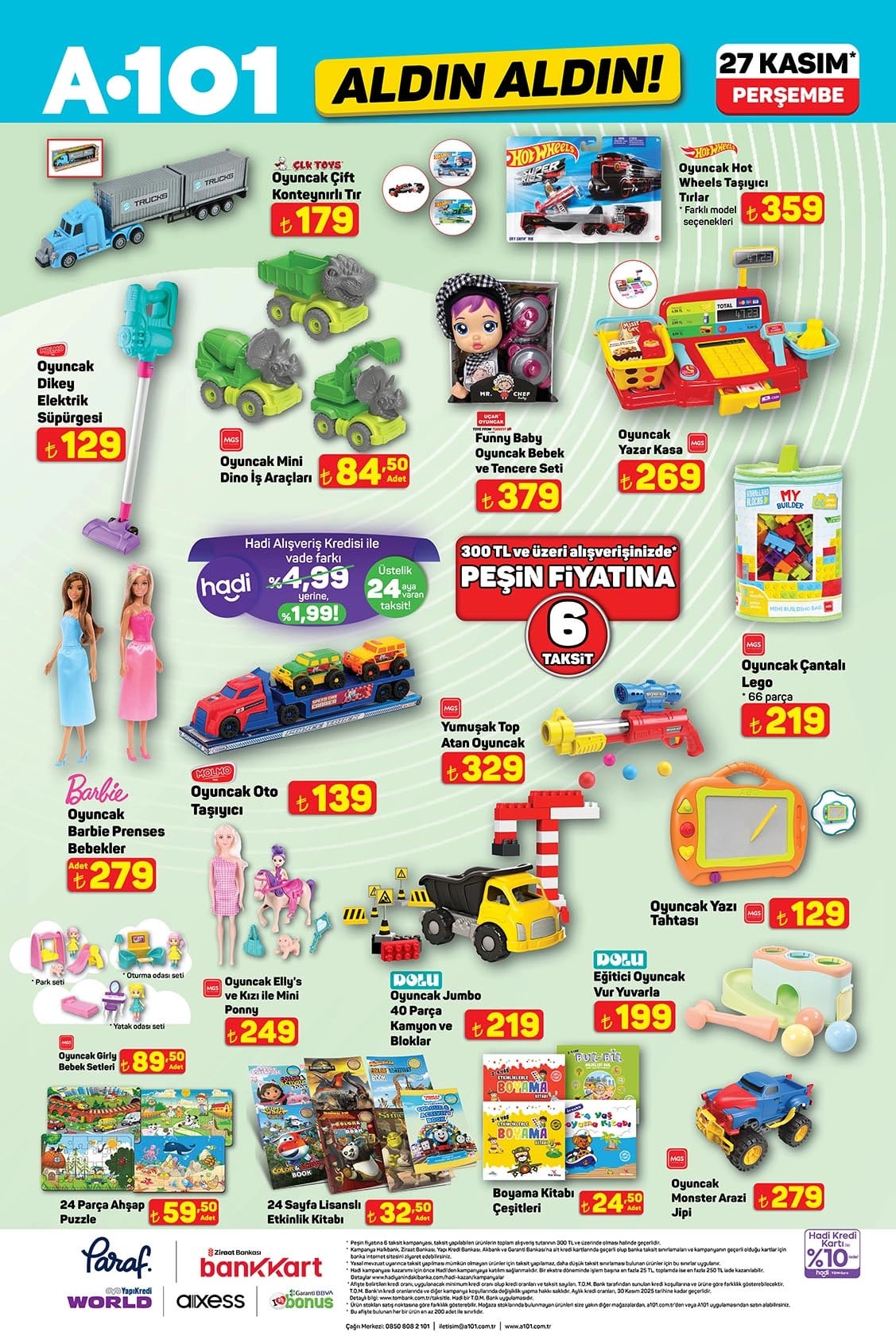 A101 27 Kasım 2025 Kataloğu