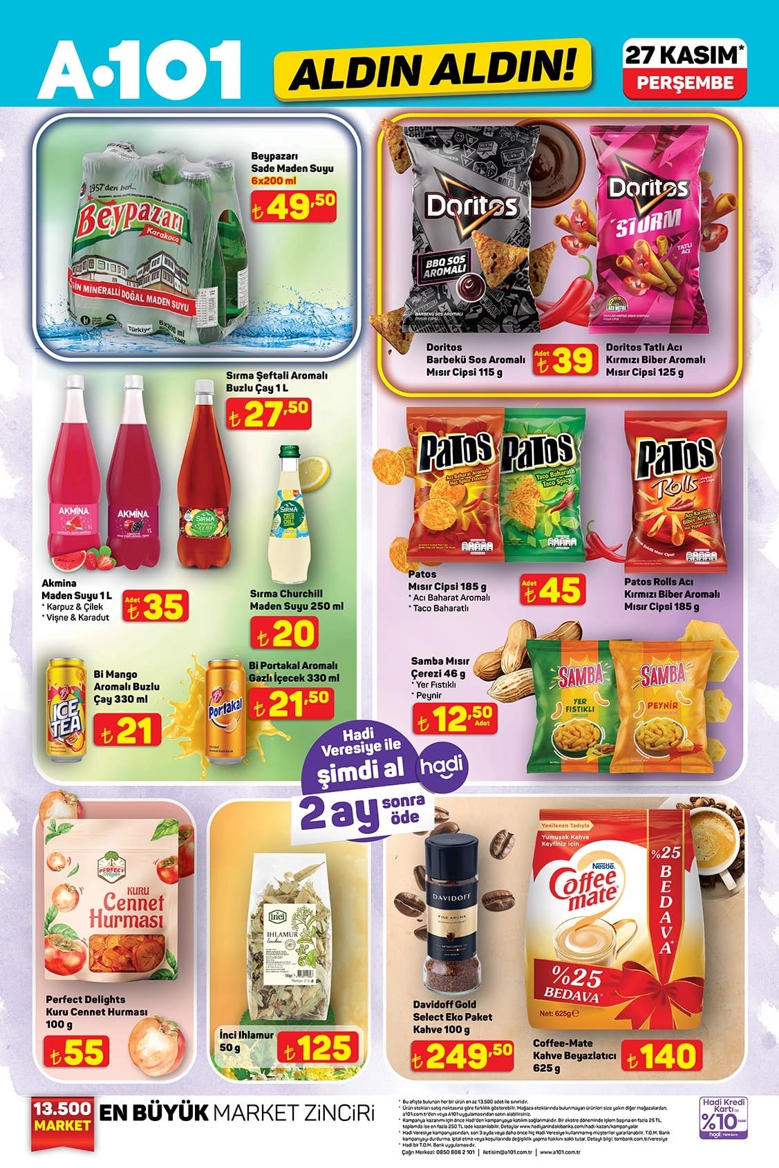 A101 27 Kasım 2025 Kataloğu