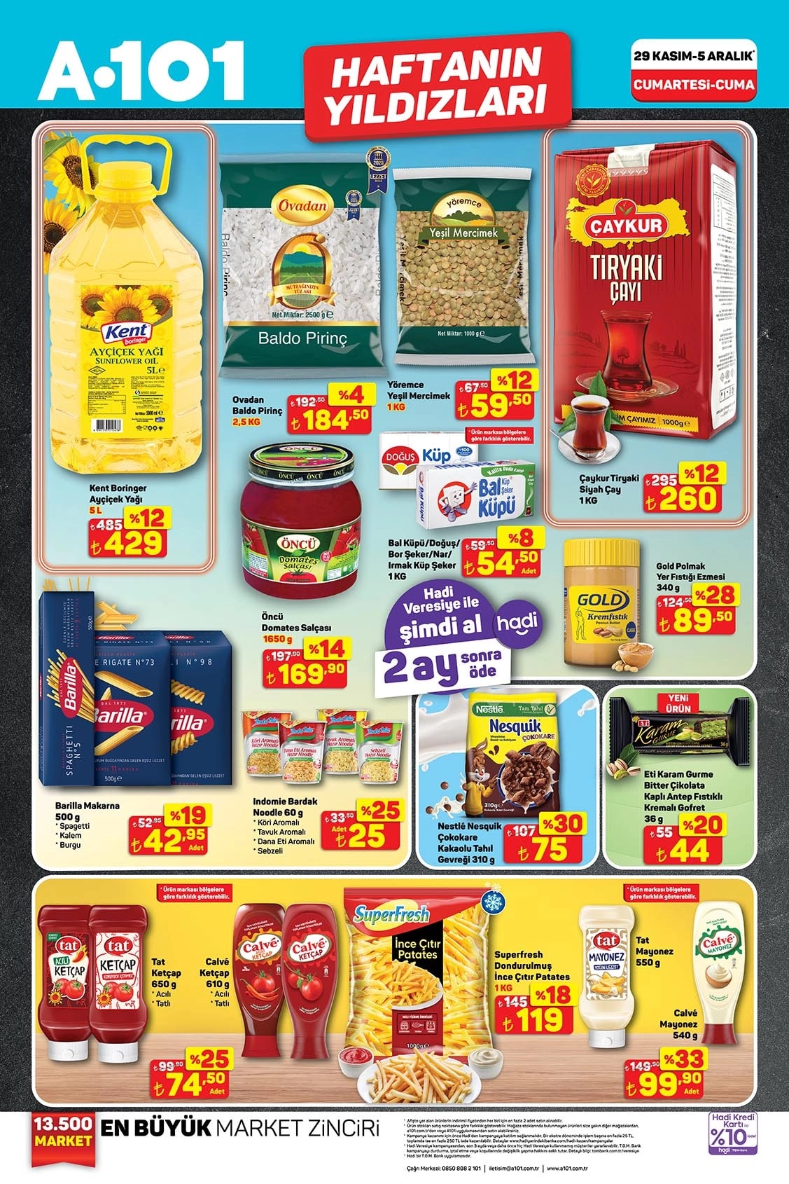 A101 29 Kasım 2025 Aktüel Ürünler Kataloğu
