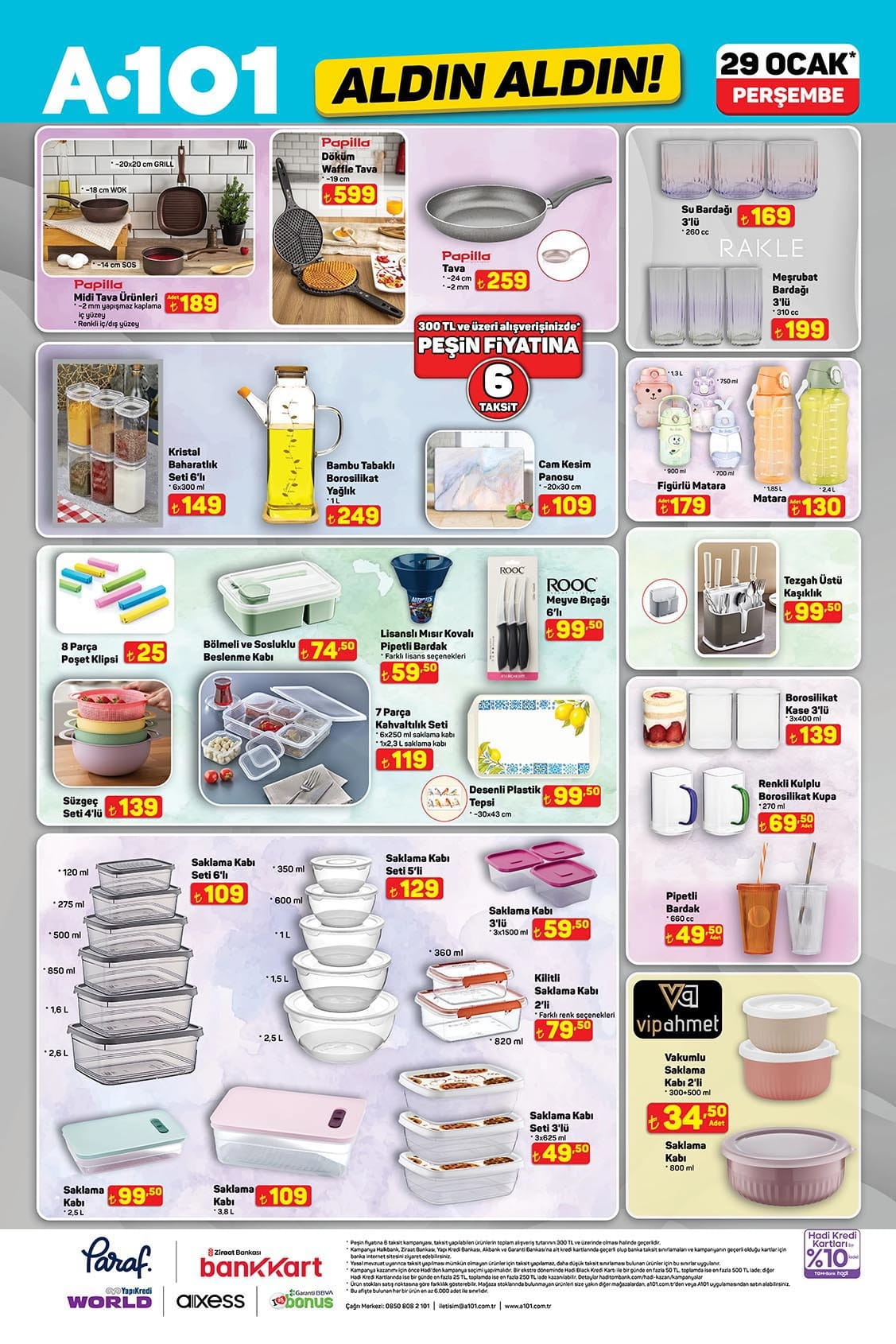 A101 29 Ocak 2026 Kataloğu