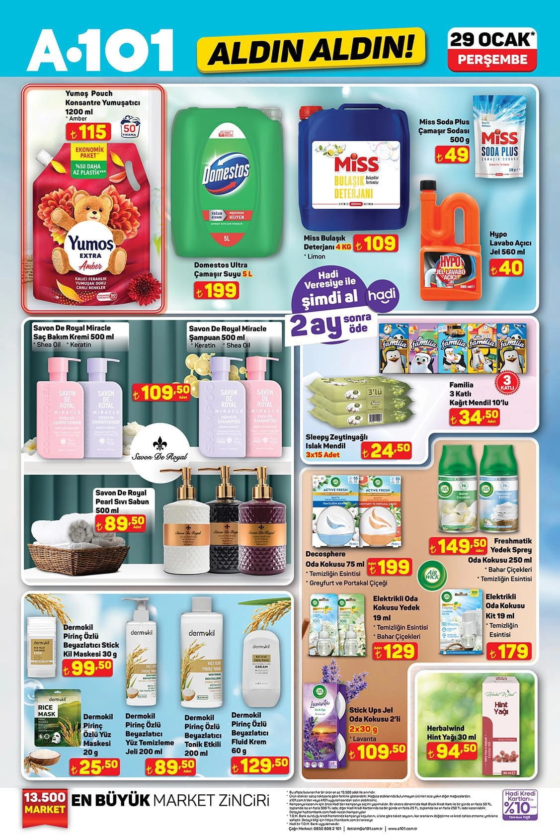 A101 29 Ocak 2026 Kataloğu